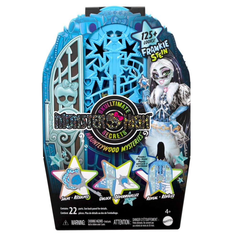 Monster High Skulltimate Secrets Doll and Accessories Set - Hauntlywood Mysteries Playset for Kids 3
