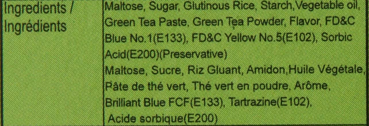 RF Royal Family Mochi Green Tea Dessert - Japanese Style Matcha Flavor | 210g Pack 5