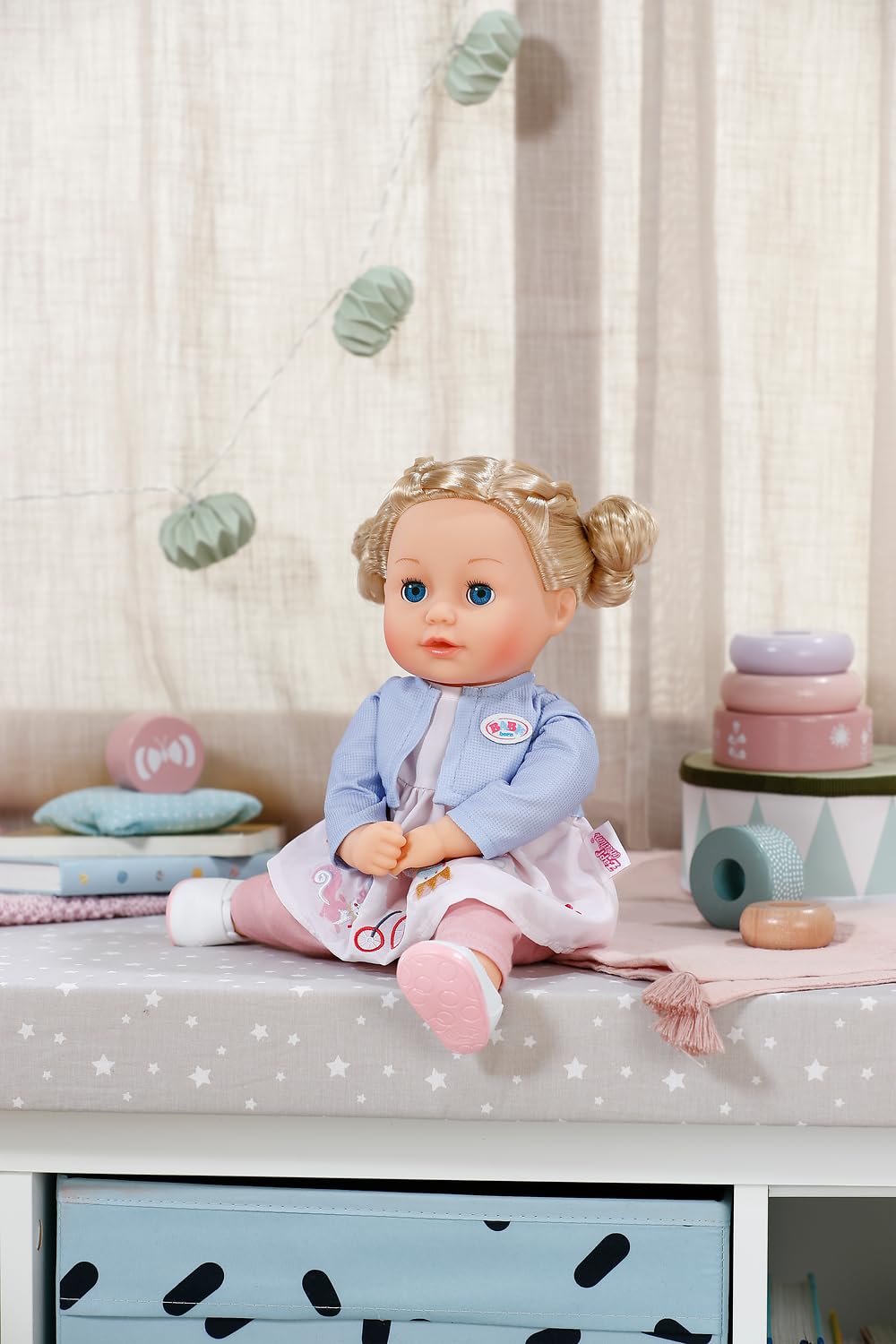BABY born Sophia Rose Doll - 36cm Soft Body Doll with Sleeping Eyes & Brushable Blonde Hair | Ages 12m+