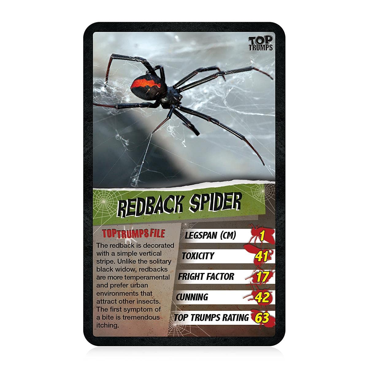 Top Trumps Spiders Classics Card Game - Educational Wildlife Game for Kids Ages 6+ 7