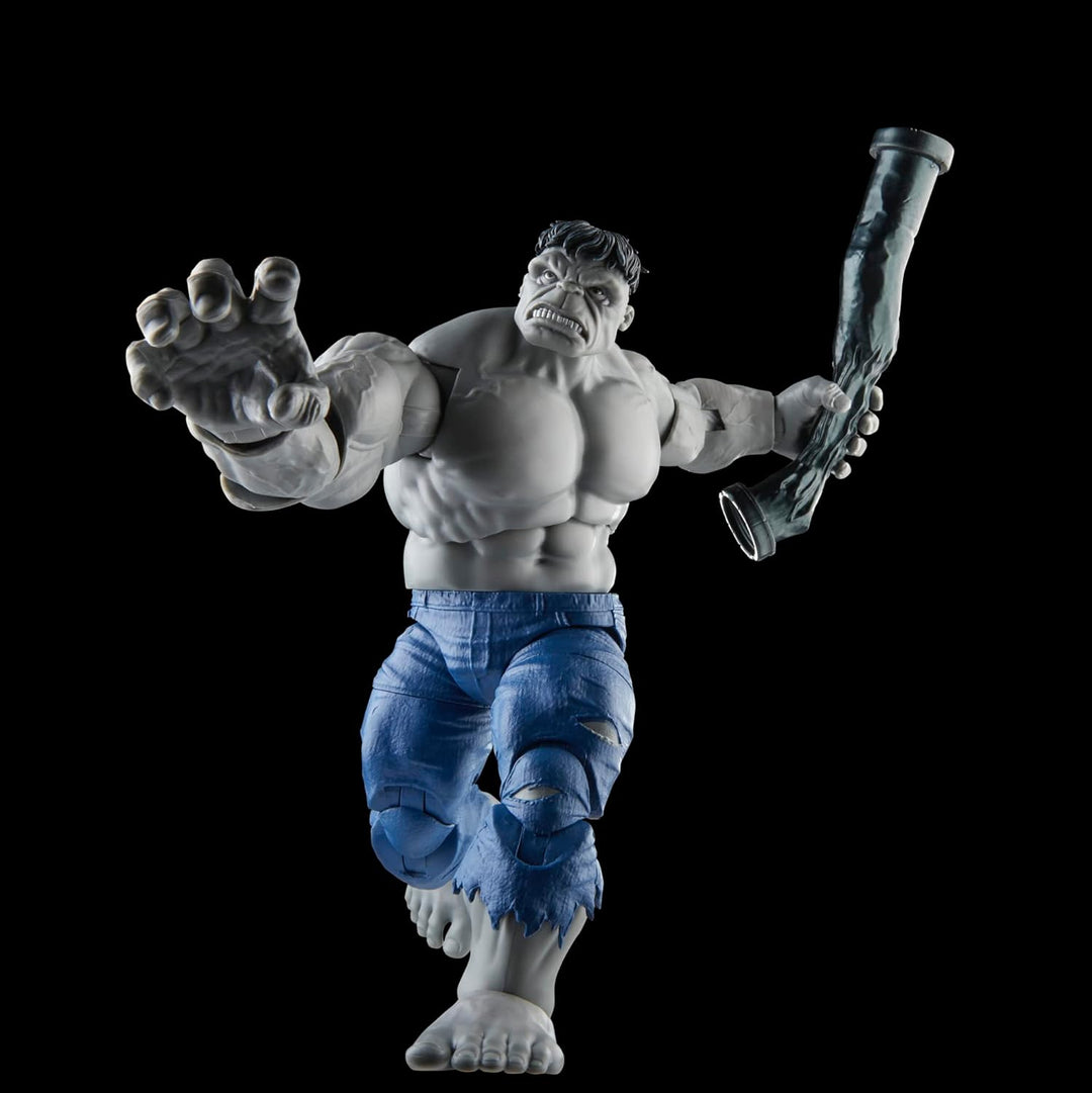 Hasbro Marvel Legends Series Avengers 60th Anniversary - Gray Hulk and Dr. Bruce Banner Action Figures (F7084)