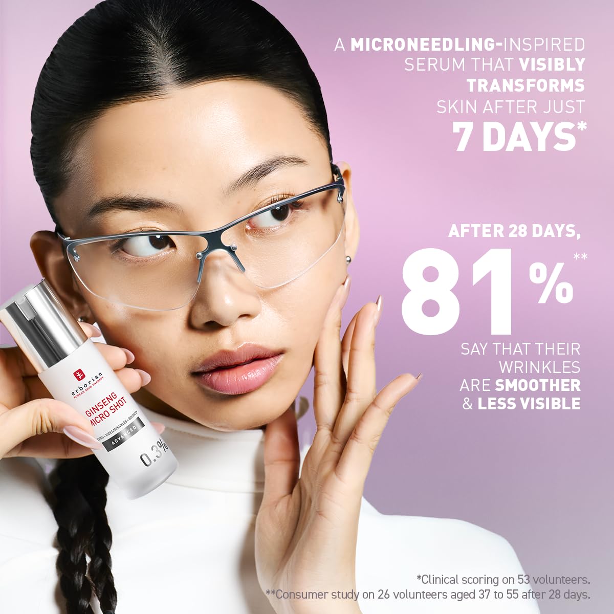 Erborian Ginseng Micro Shot Advanced 0.3% Serum - 10 ml | Anti-Wrinkle & Elasticity 6