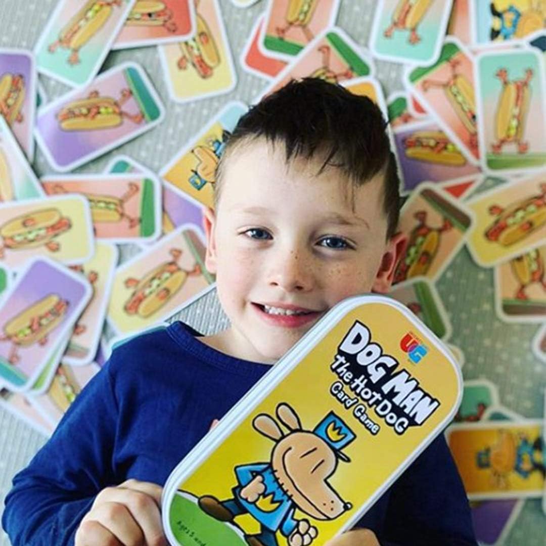 University Games Dog Man The Hot Dog Card Game - Family Card Game for Kids Ages 5+