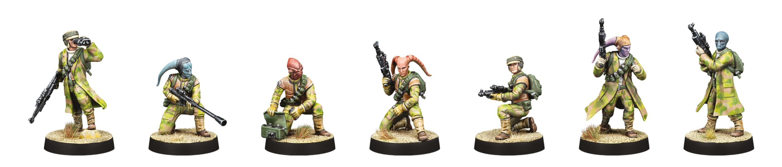 Atomic Mass Games Star Wars: Legion - Rebel Commandos | 7 Miniatures | Ages 14+ 2