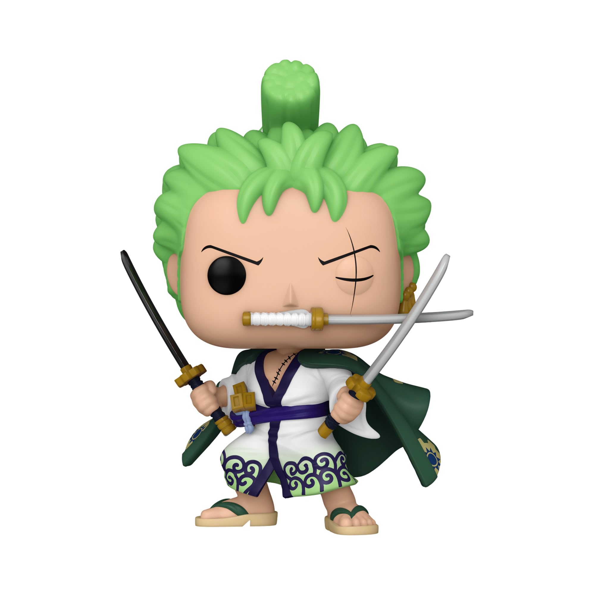 Funko Roronoa Zoro - One Piece S4 Chibi Vinyl Figure | 3.75 Inches | Model 54462