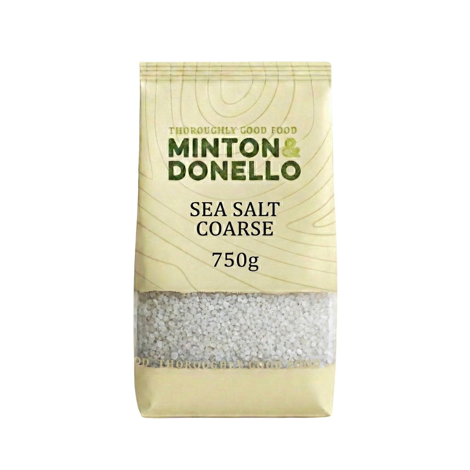 Minton & Donello Coarse Sea Salt - Natural Unrefined | 750g Pack 1