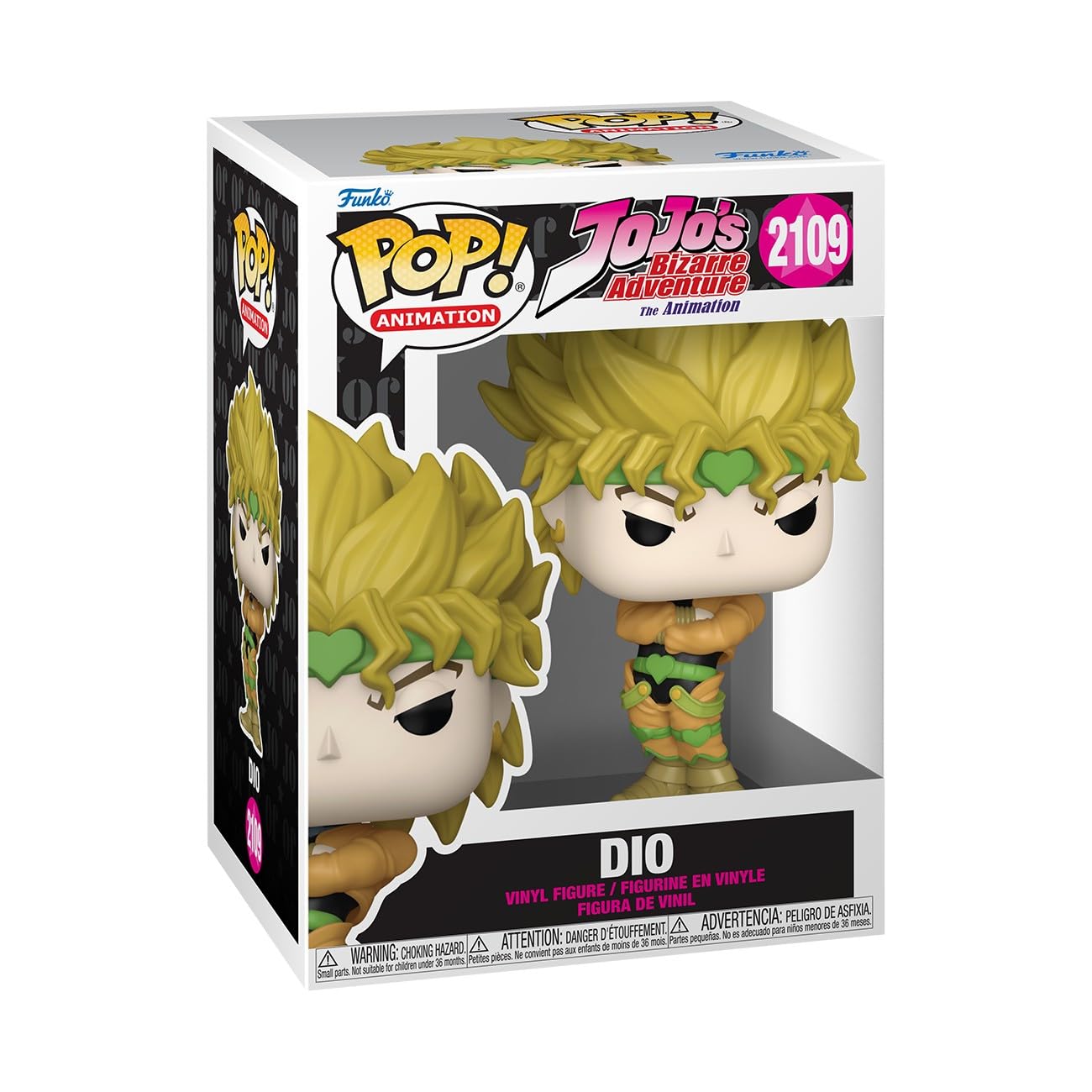 Funko Pop! Animation: DIO - JoJo's Bizarre Adventure Collectible Vinyl Figure | 3.75 Inches