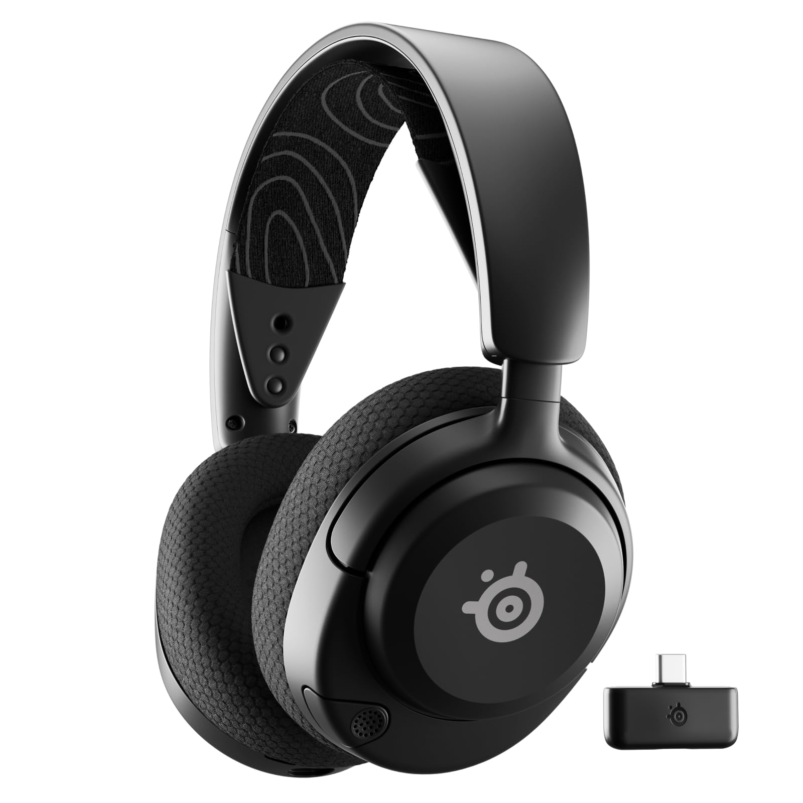 SteelSeries Arctis Nova 5 Wireless – Gaming-Headset für PC, PS5, PS4, Switch, Xbox – 60-Stunden-Akku, 2,4 GHz und Bluetooth, ClearCast-Mikrofon
