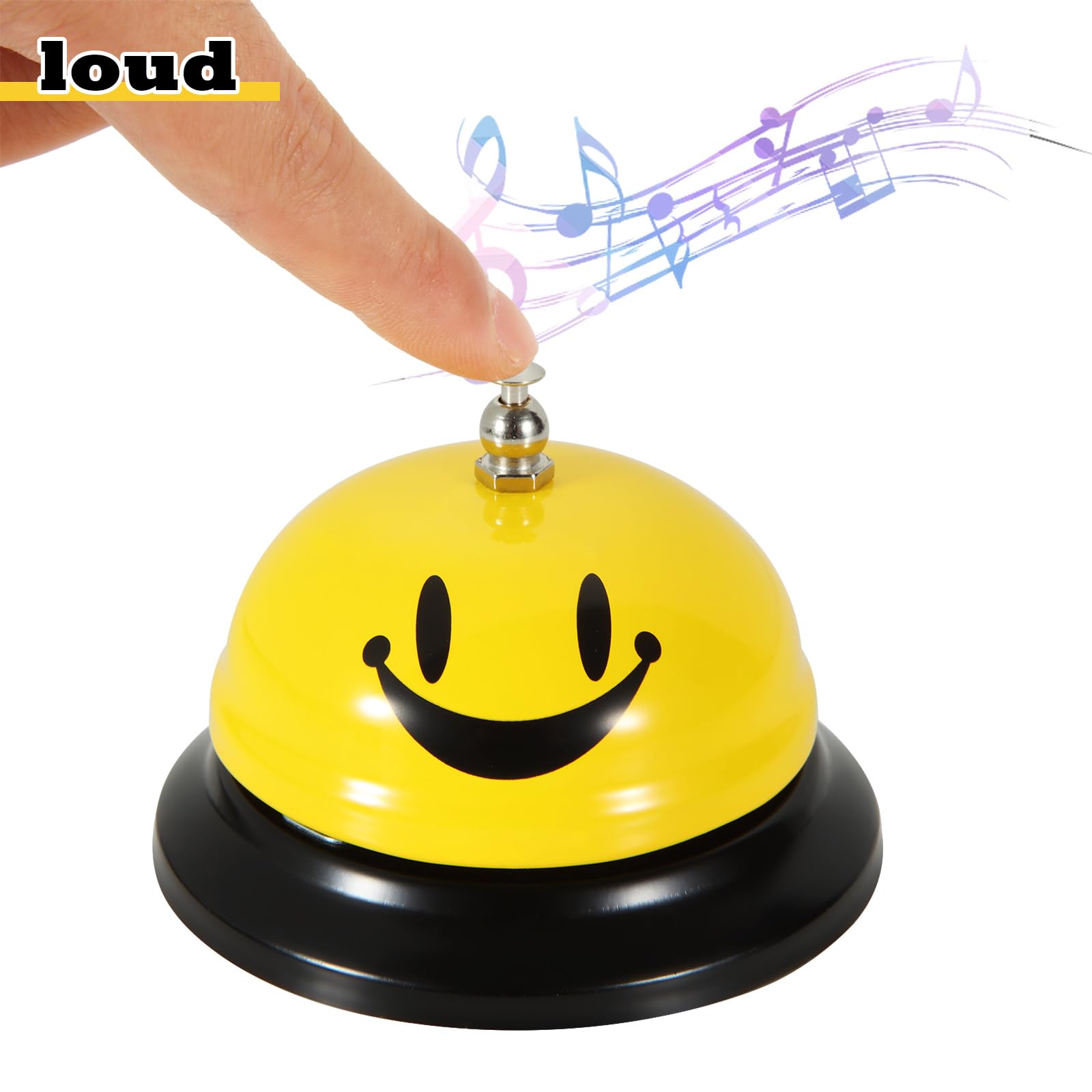 ASelected Counter Bell Service Bell - 2 Pack | 8.5cm Diameter | No Batteries Required 3