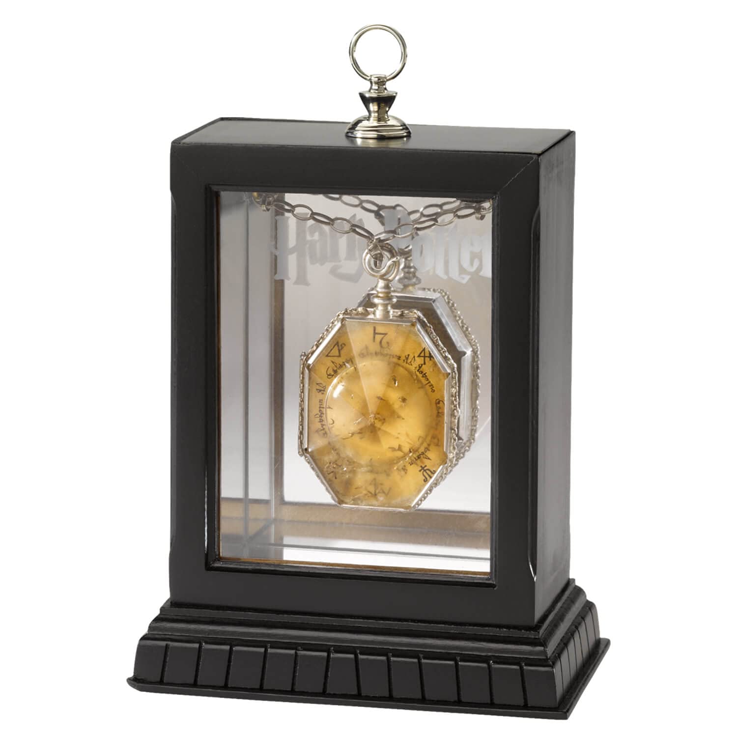 The Noble Collection Harry Potter The Locket from the Cave - Die-Cast Metal Locket with Chain & Wooden Display Case 7