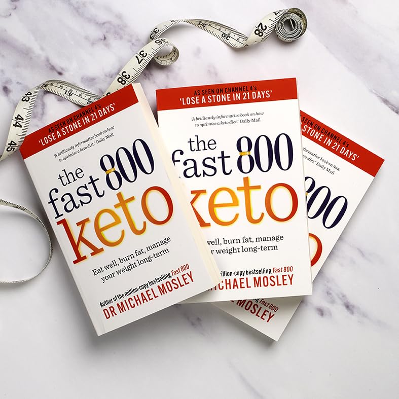 Short Books Fast 800 Keto: Eat well, burn fat, manage weight long-term (The Fast 800 Series) Paperback 5