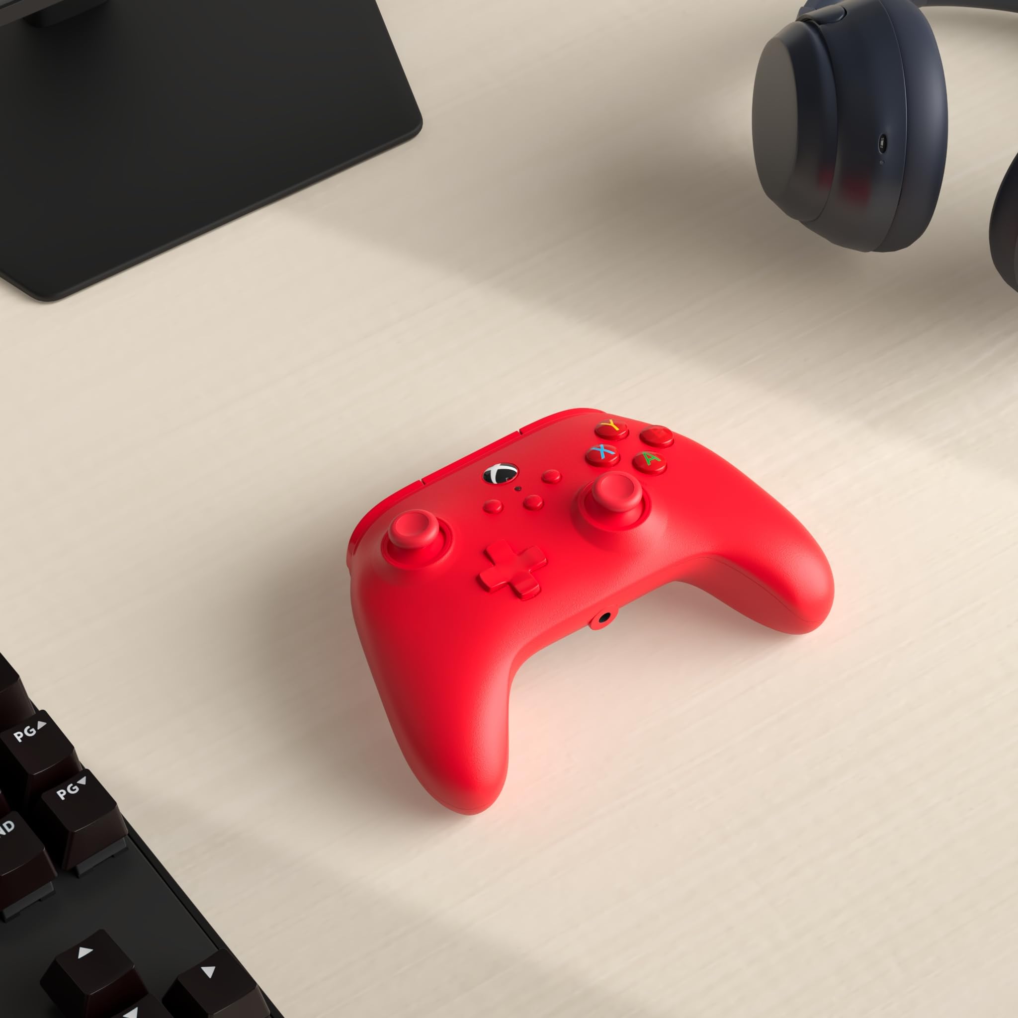 Kabelgebundener PowerA-Controller für Xbox Series X|S, Xbox One, PC – offiziell lizenziert mit Dual Rumble, Impulse Triggers, 3 m langem USB-C-Kabel