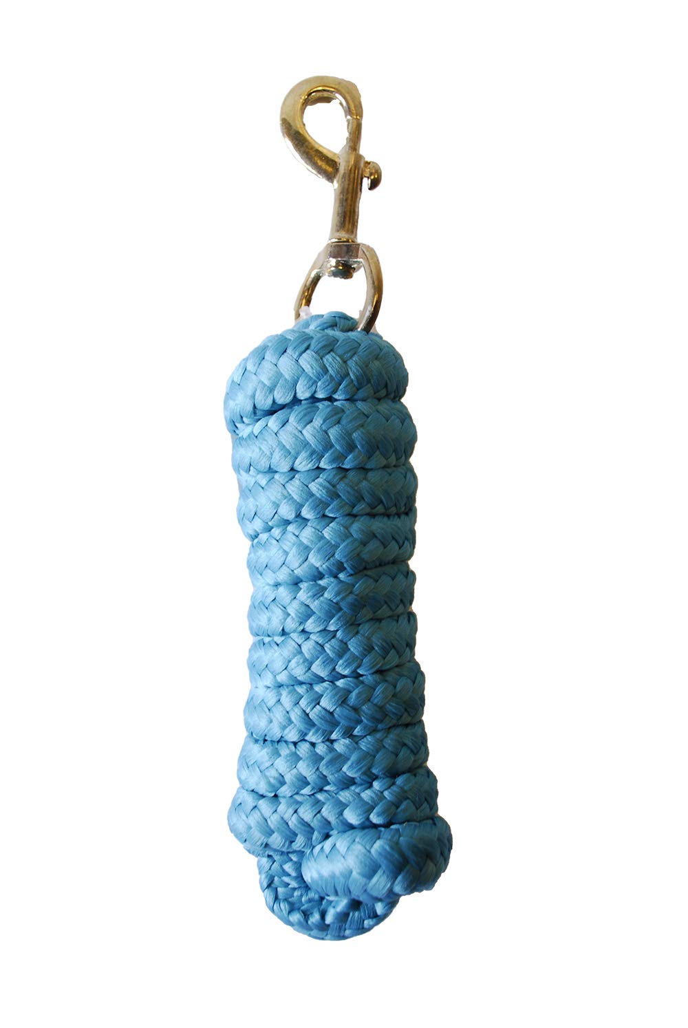 Rhinegold Luxe Lead Rope - Luxury Feel Polypropylene Horse Essential | Turquoise
