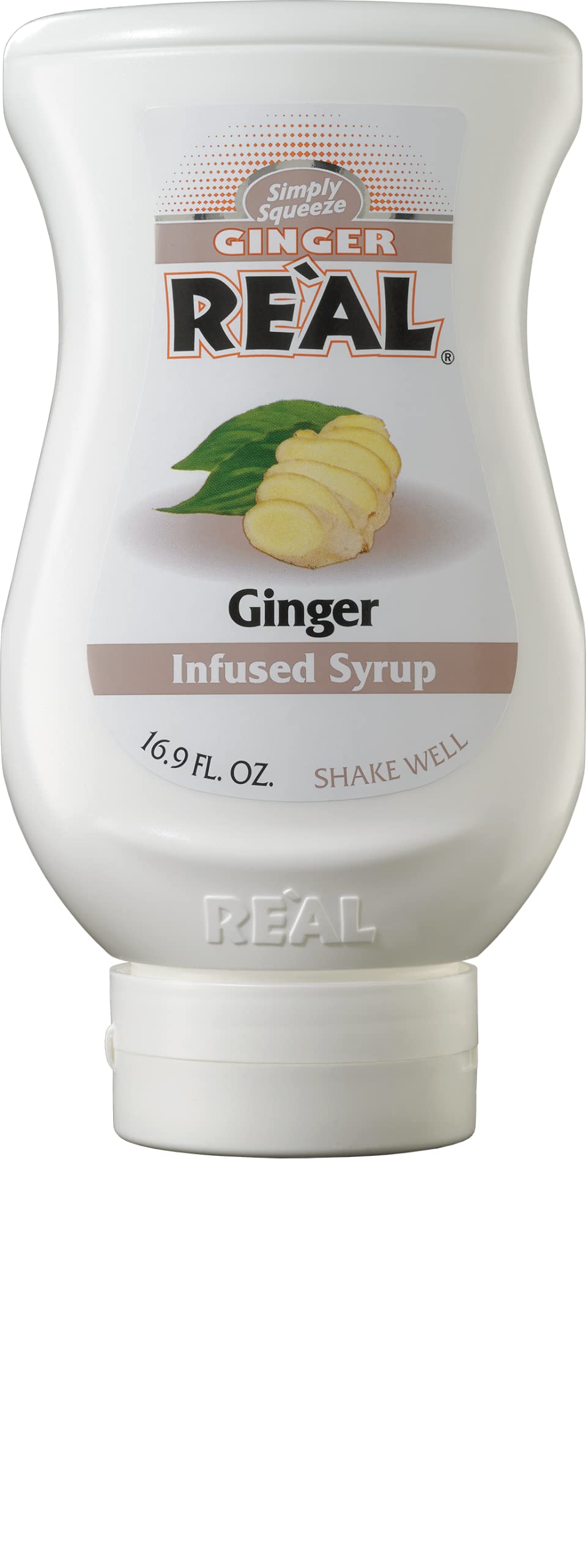 Reàl Infused Exotics Ginger Puree Infused Fruit Syrup - 12% Ginger | 500ml