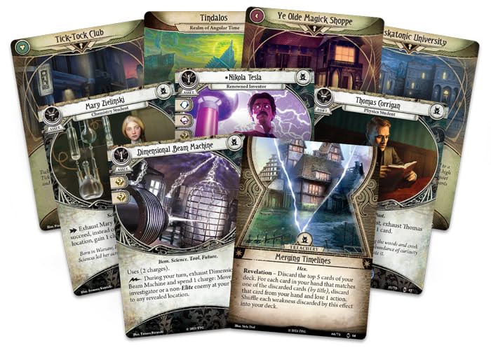Fantasy Flight Games Arkham Horror The Card Game: Machinations Through Time Expansion