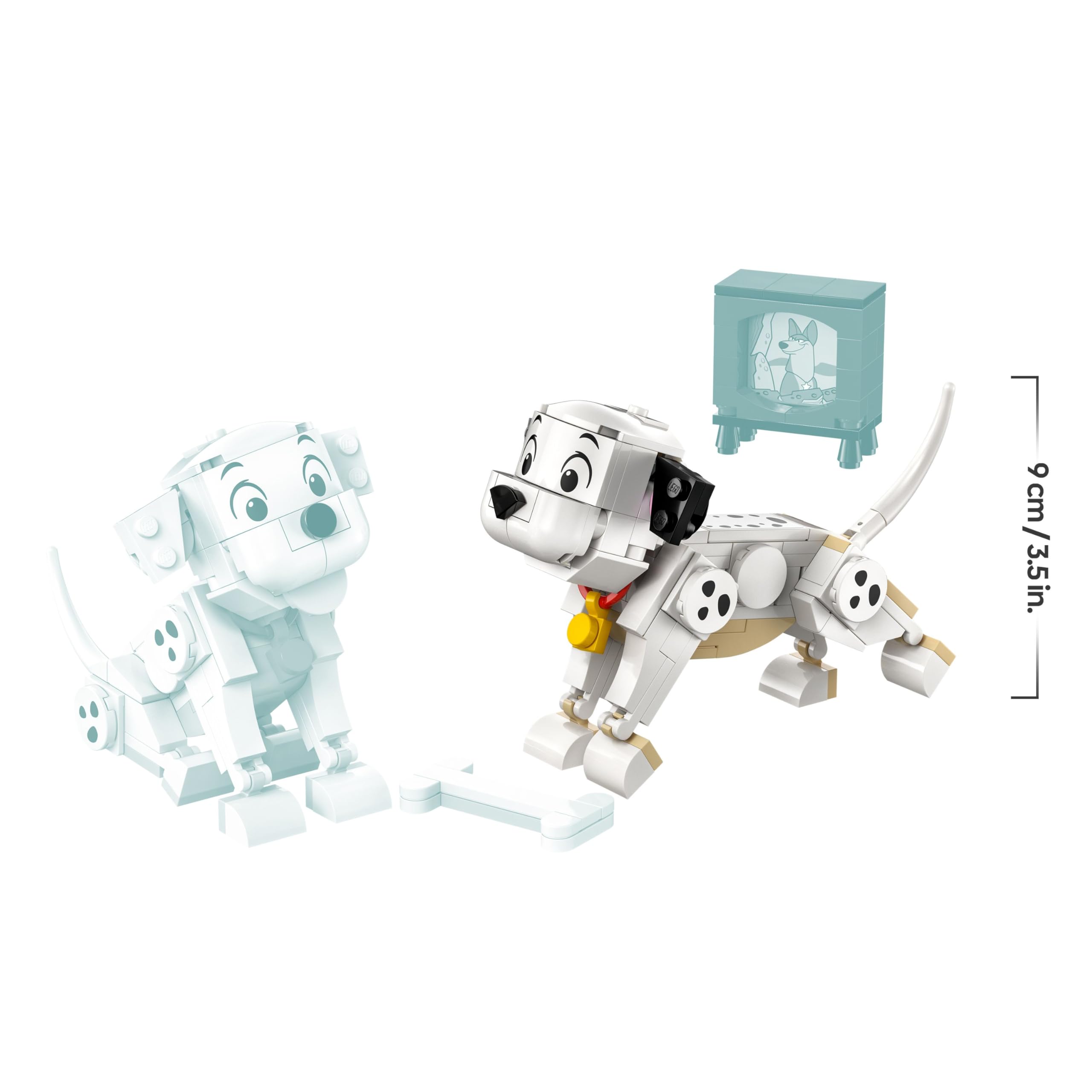 LEGO Disney Lucky & Penny 101 Dalmatians Puppies Building Toy - Ages 6+ | 2 Figures | Multicolor 9