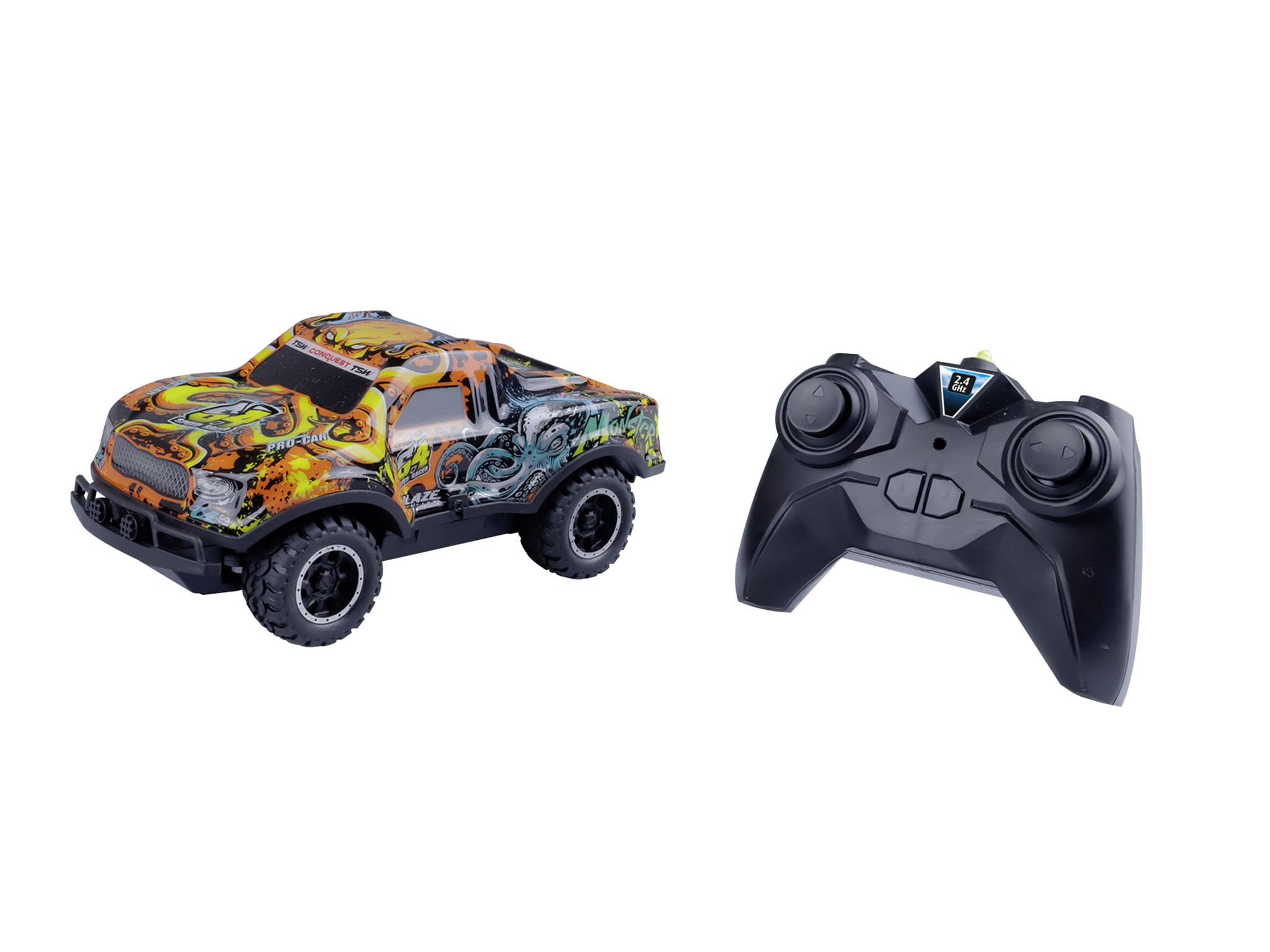 Revell RC Christmas Driver Advent Calendar - 1:22 Scale Light-Up Remote Control Car Building Set