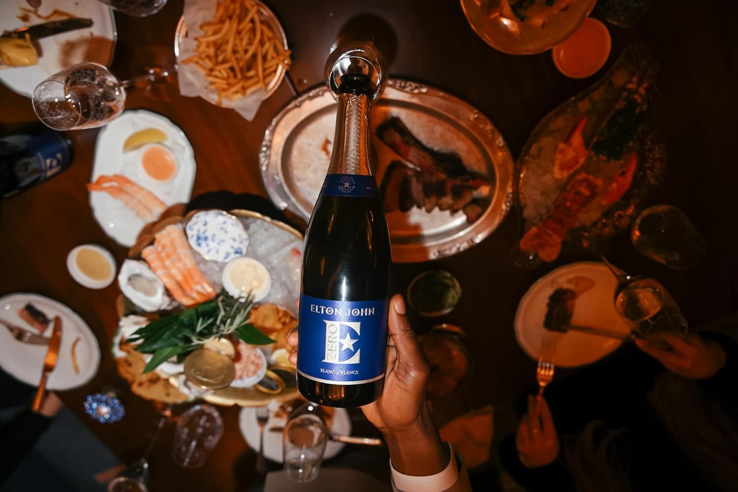Blue Tree Elton John Blanc de Blancs Zero Non-Alcoholic Sparkling Wine | 75cl | 0% ABV 5