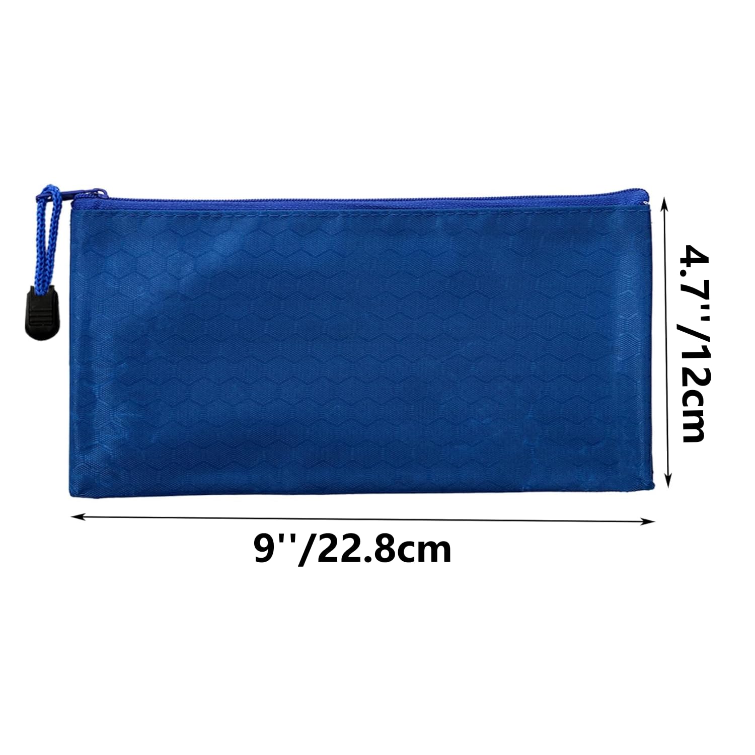 SOUJOY Zipper Pencil Pouches - 36 Pieces, Multicolor PVC, Waterproof | 22.8x12cm