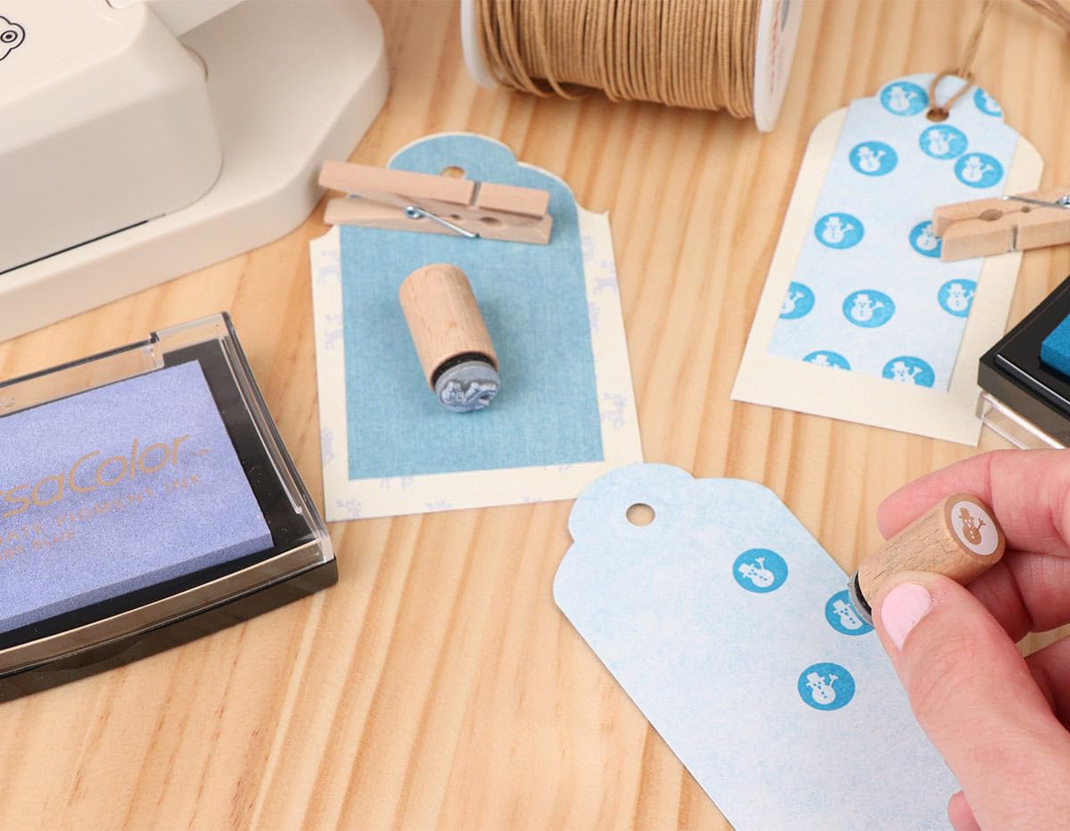 Tsukineko VersaCraft Ink Pad - Pigment Based, Slow Drying Ink for Embossing | White 3