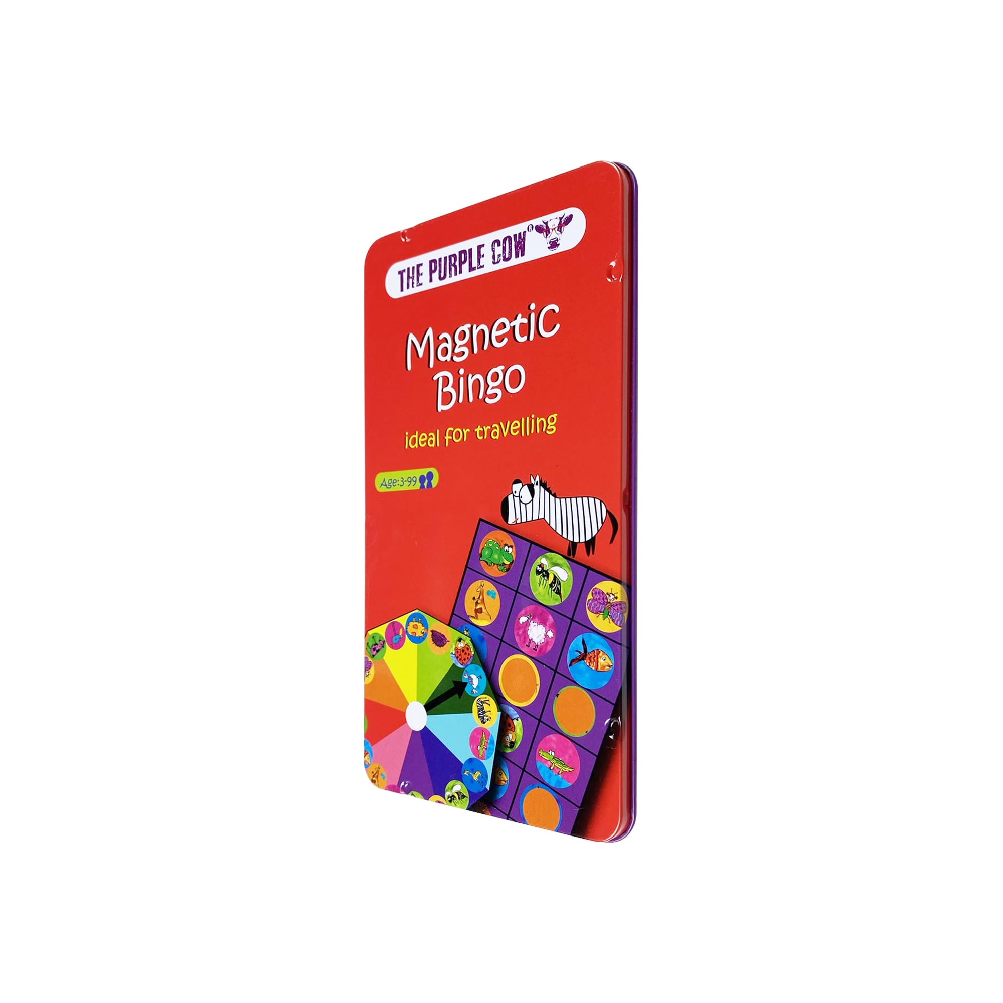 The Purple Cow Animal Bingo Magnetic Travel Game 2