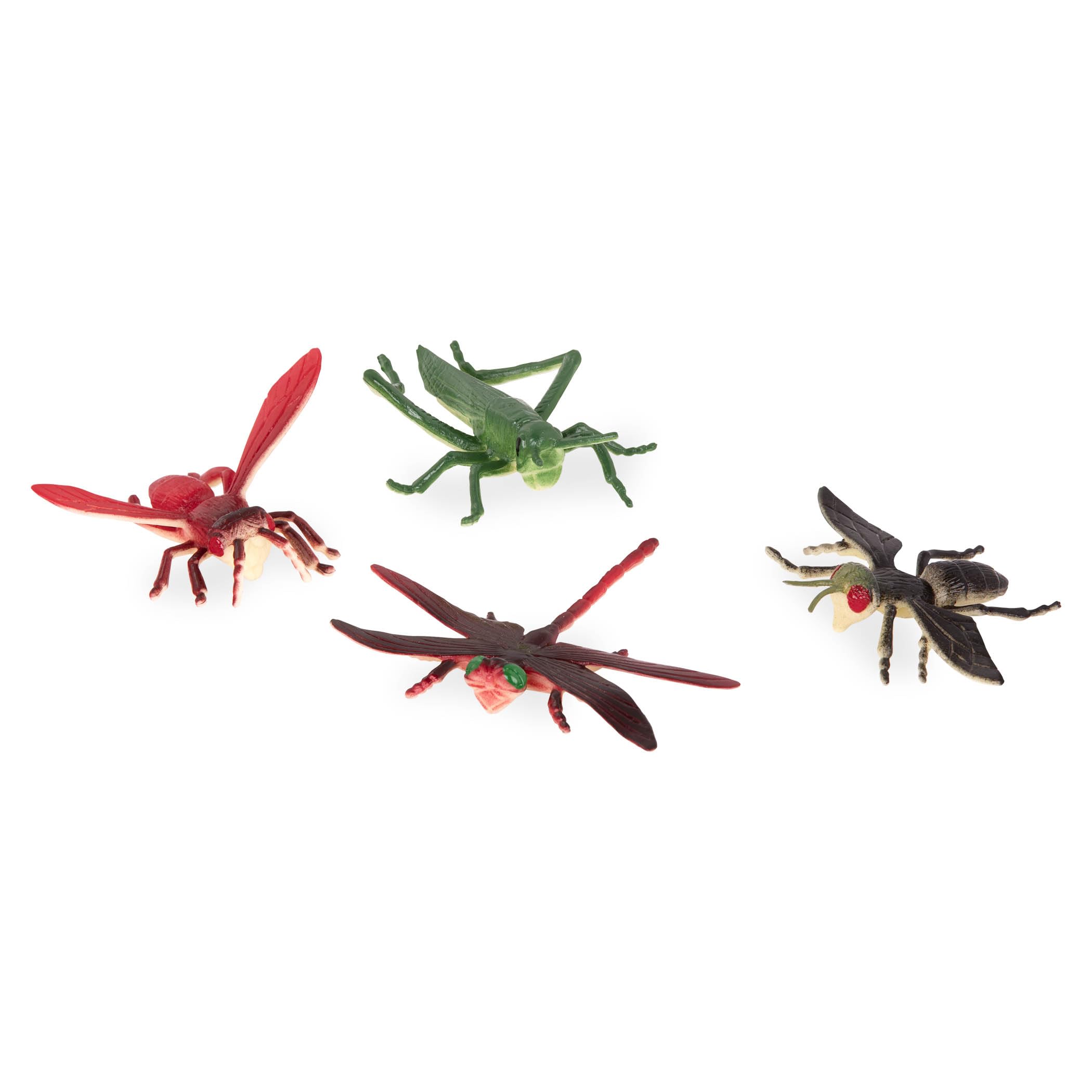 Terra by Battat Insect World - 60pc Miniature Plastic Bug Figurines | Realistic Animal Toys for Ages 3+ 6