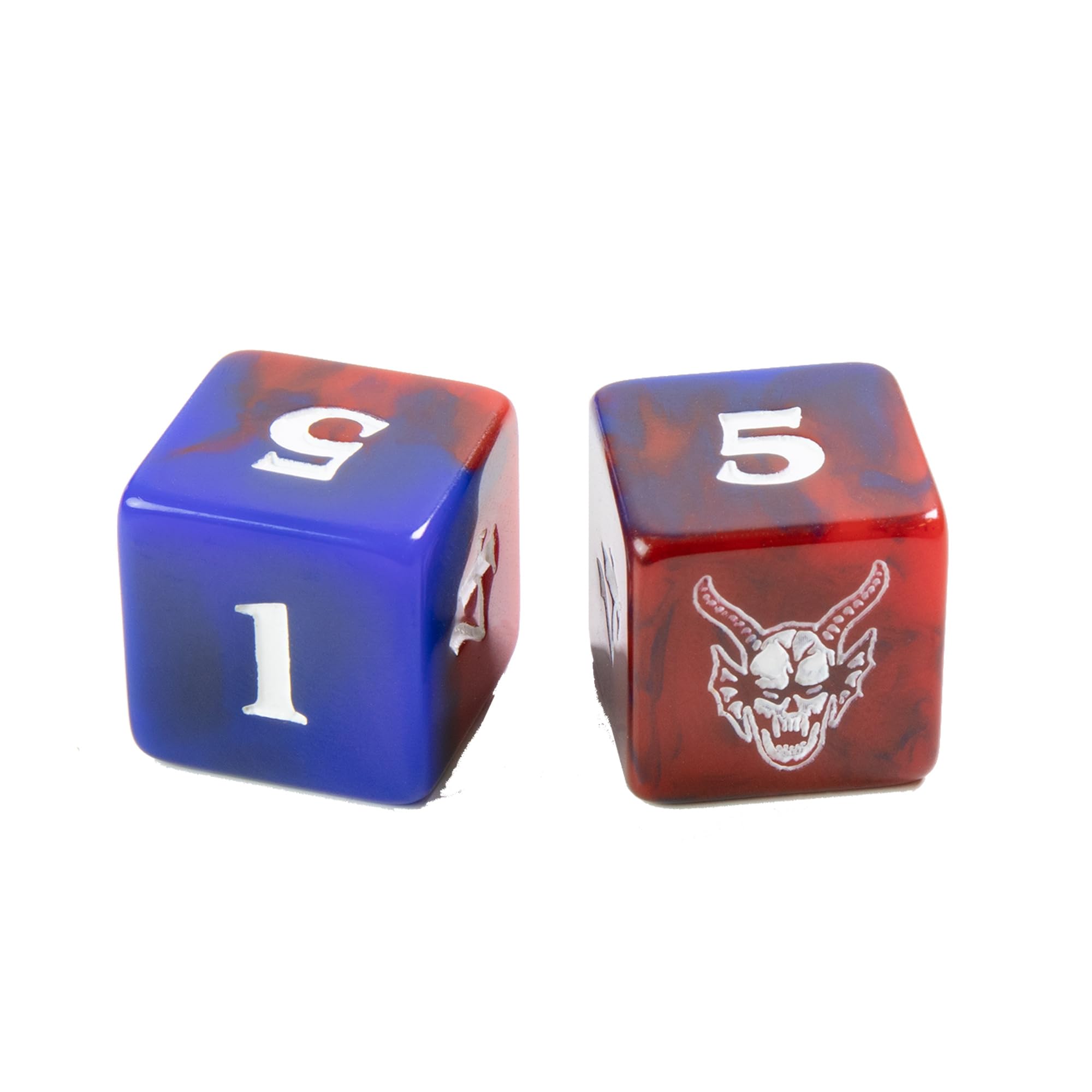 Gamegenic Stranger Things Hellfire Club D6 Dice Set - 12-Pack, 16 mm