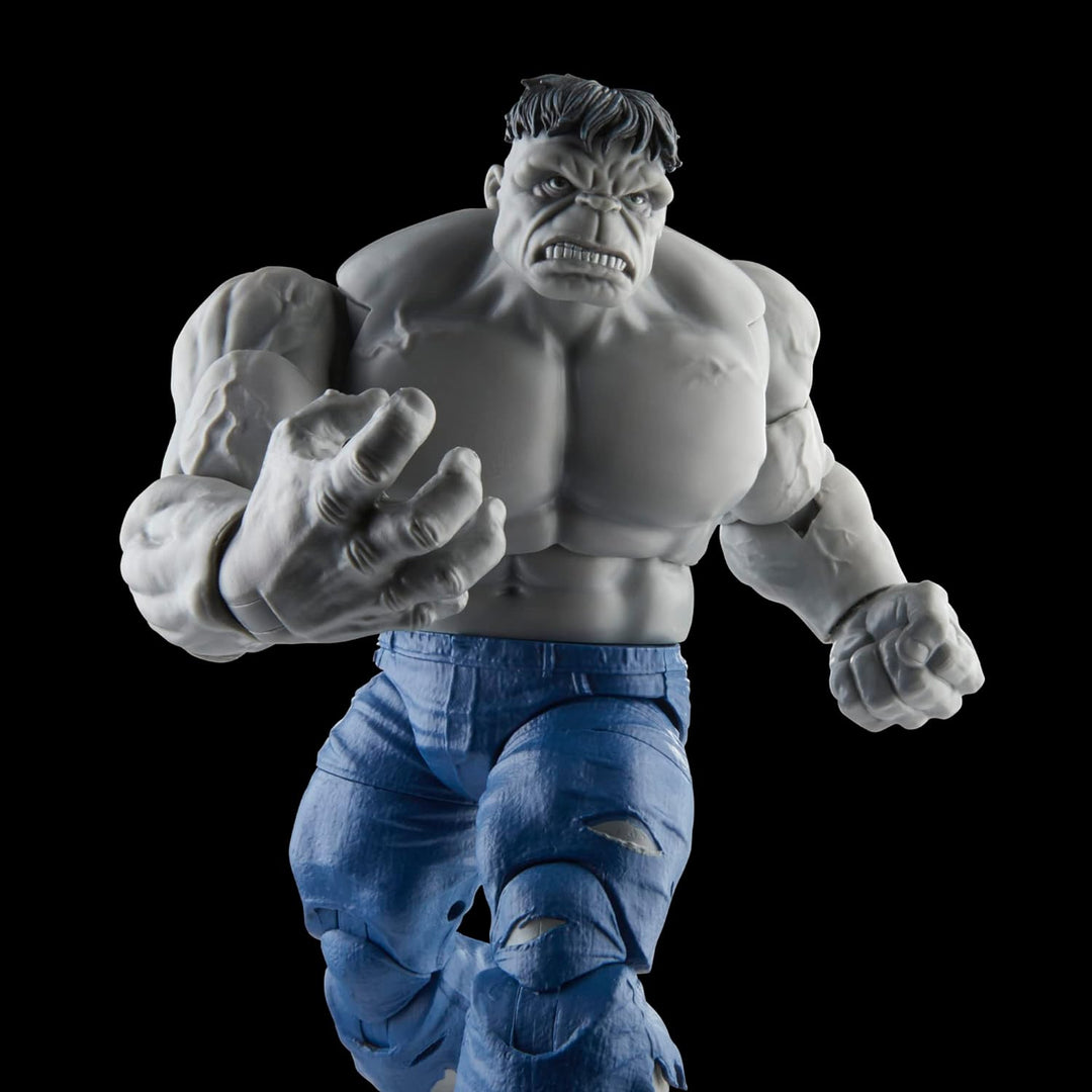 Hasbro Marvel Legends Series Avengers 60th Anniversary - Gray Hulk and Dr. Bruce Banner Action Figures (F7084)