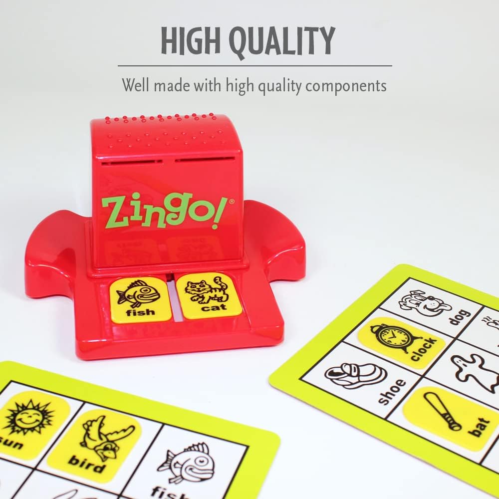 Ravensburger Zingo Bingo Game - Educational Board Game for Kids Age 4 and Up 2