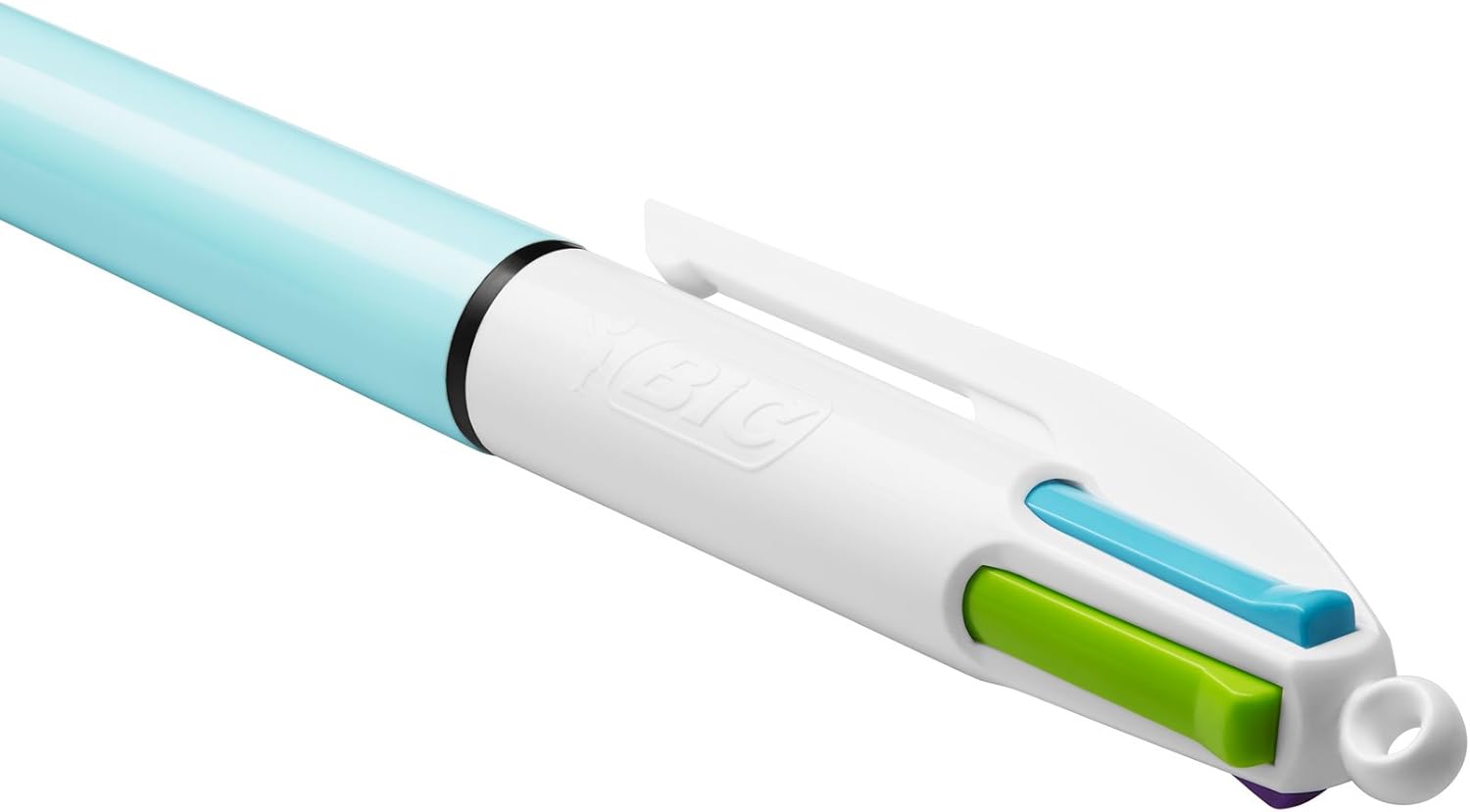 BIC 4 Colours Family Pen Pack of Retractable Ballpoint Pens with Four Ink Colours, Set of 4 (2 Mini, 2 Original) 2