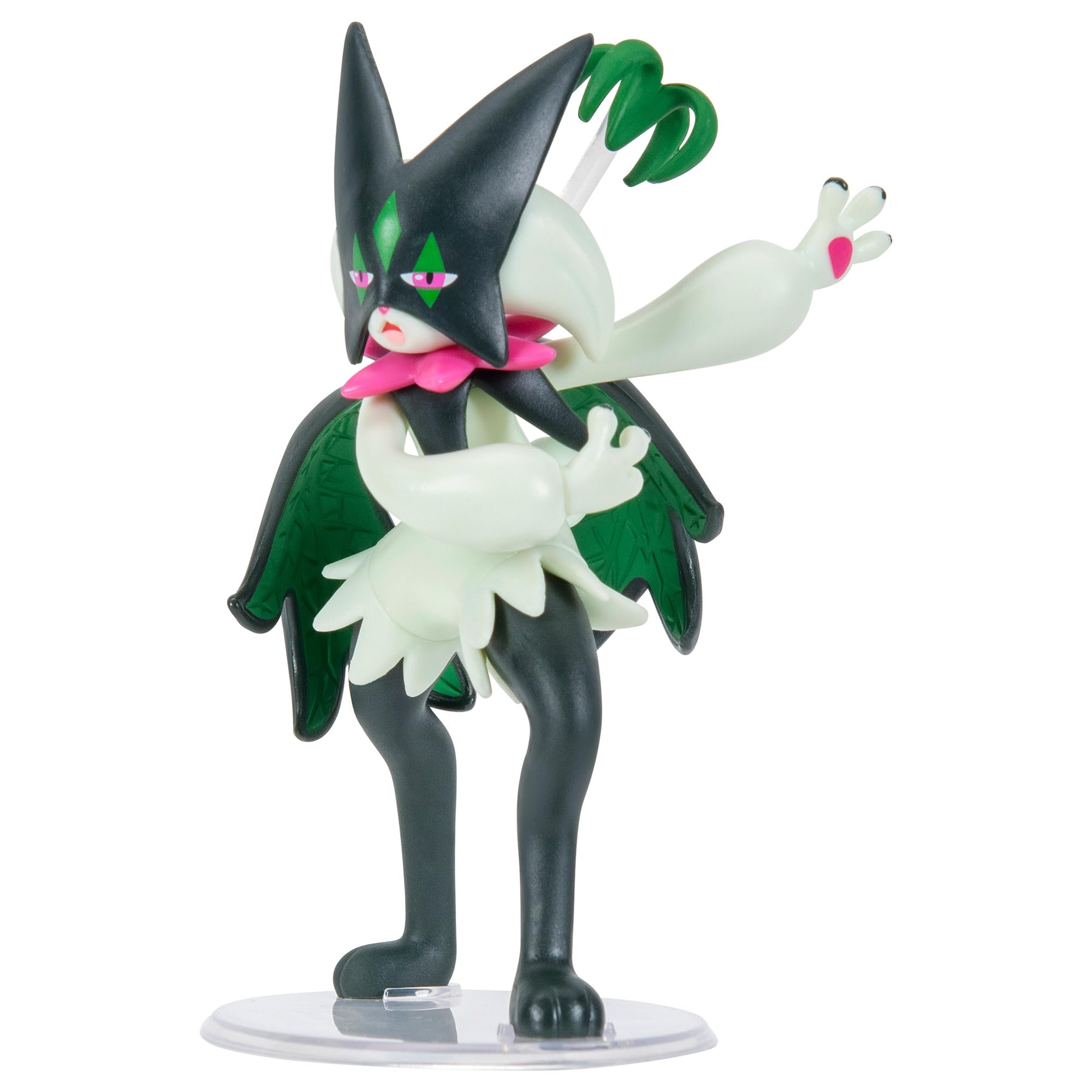 Pokémon Meowscarada Battle Feature Figure - 4.5-Inch Action Figure with Slash Attack 4