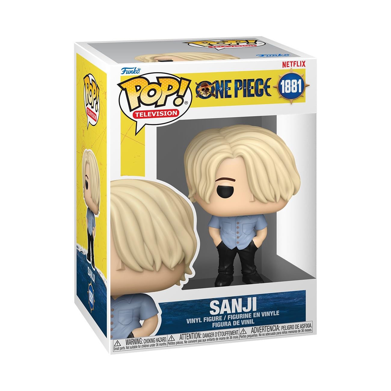 Funko POP! Television: Sanji (LA) - One Piece Collectible Vinyl Figure | 3.75 in 1