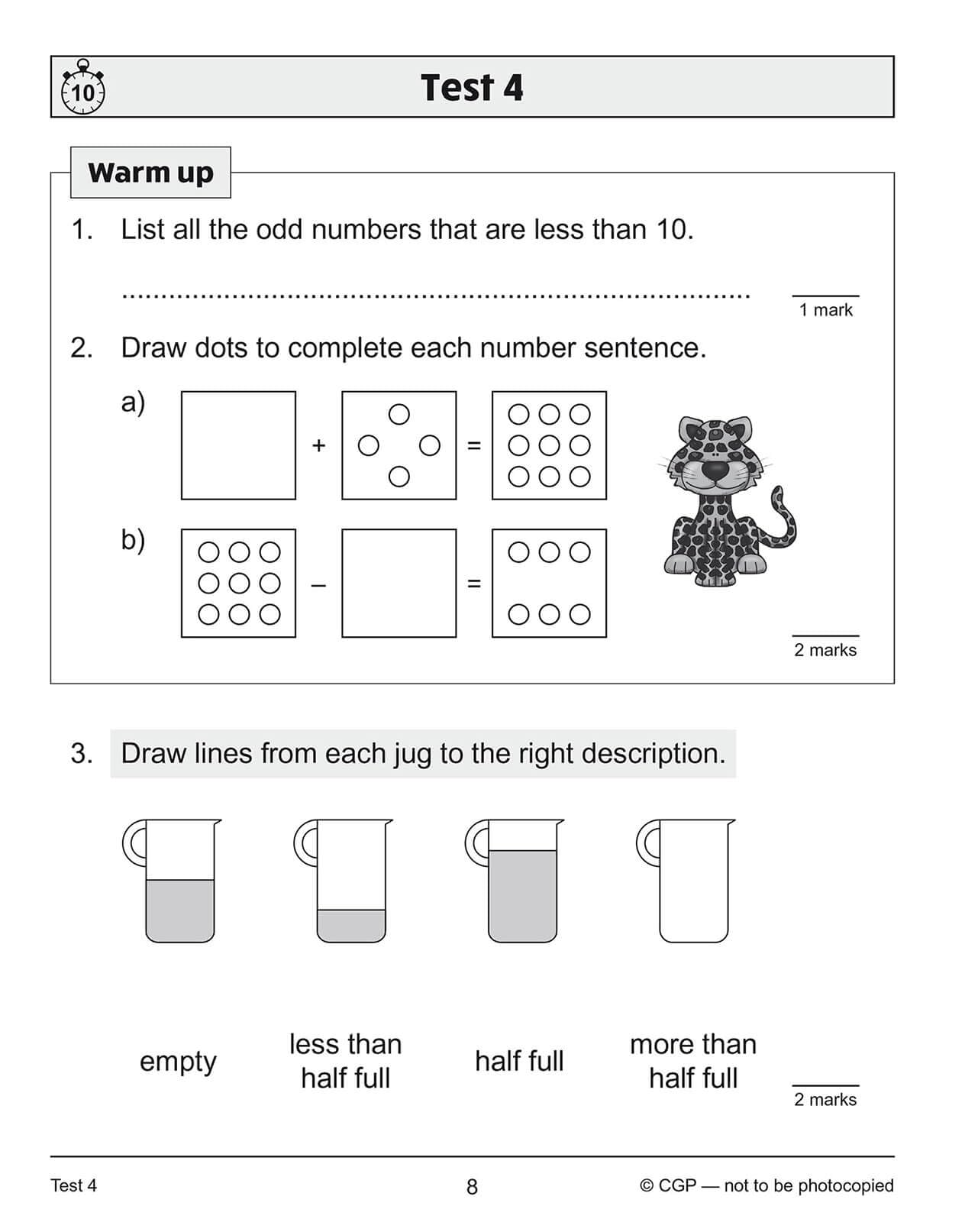 CGP New KS1 Maths 10-Minute Tests - Year 2 Problem Solving | Paperback | Ages 6-7 4