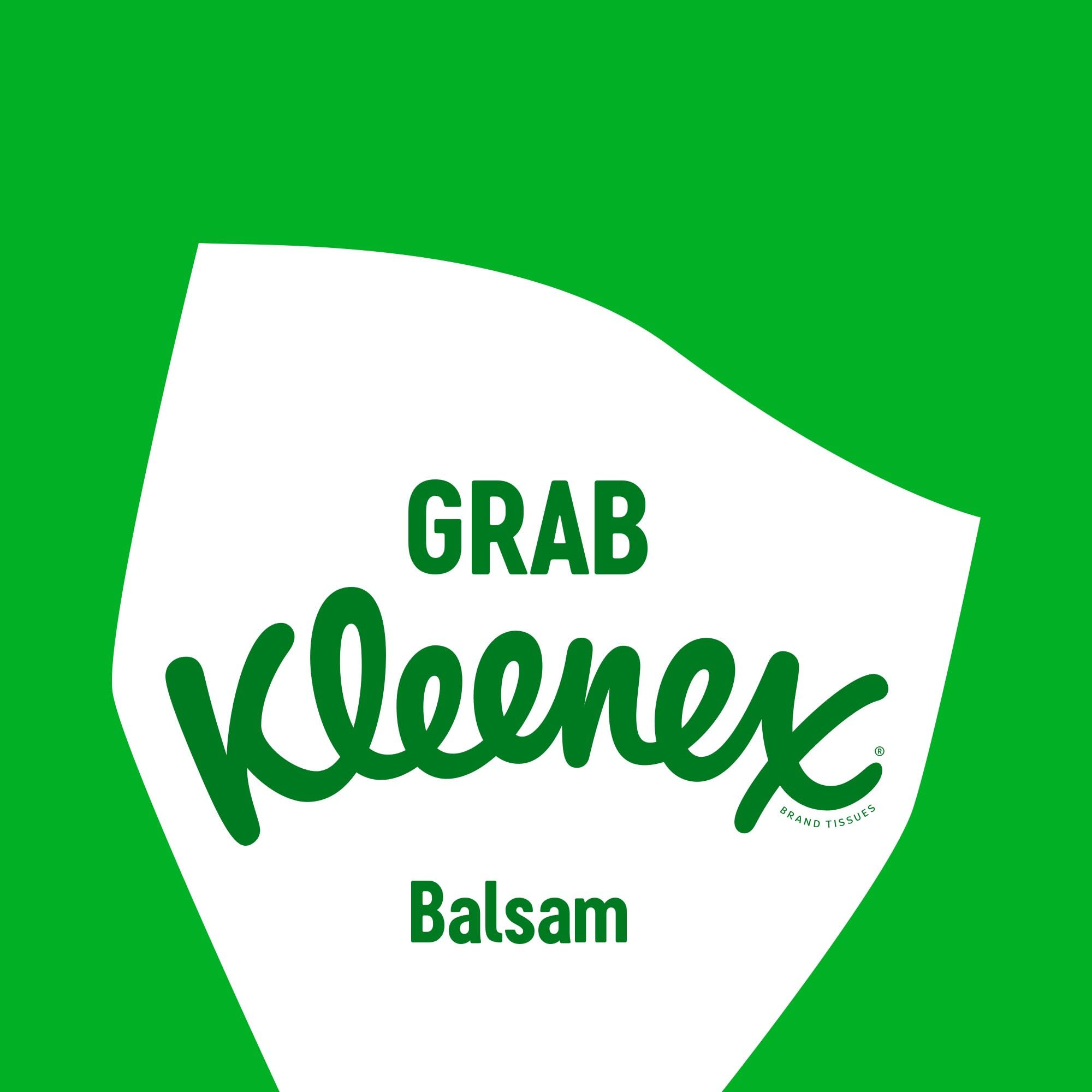 Kleenex Balsam Tissues - Soothing Balm with Aloe Vera & Vitamin E | 128 Count Twin Pack 7