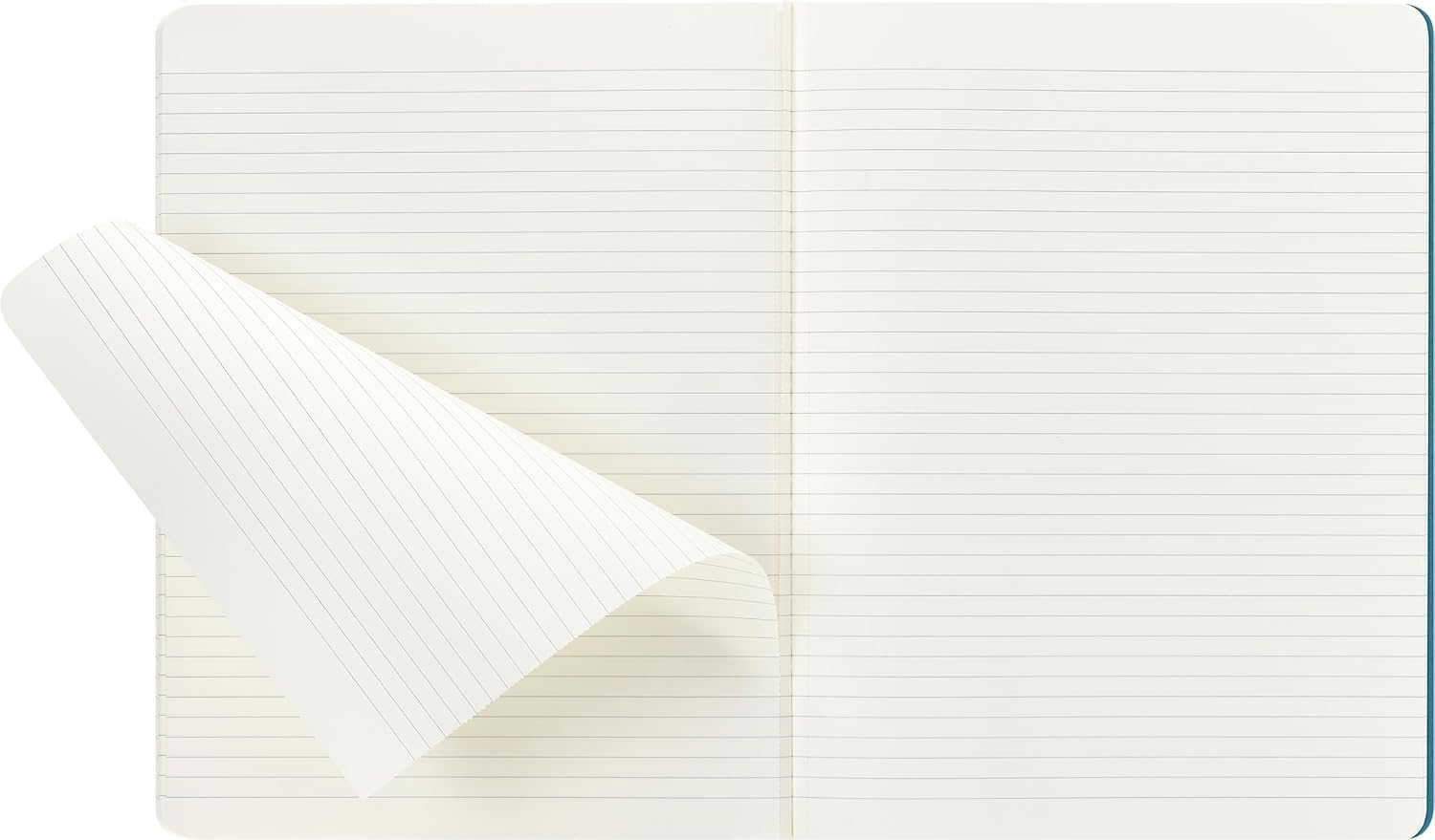Moleskine Cahier Journal - Set of 3 Notebooks | Ruled Pages | Brisk Blue | X-Large 5