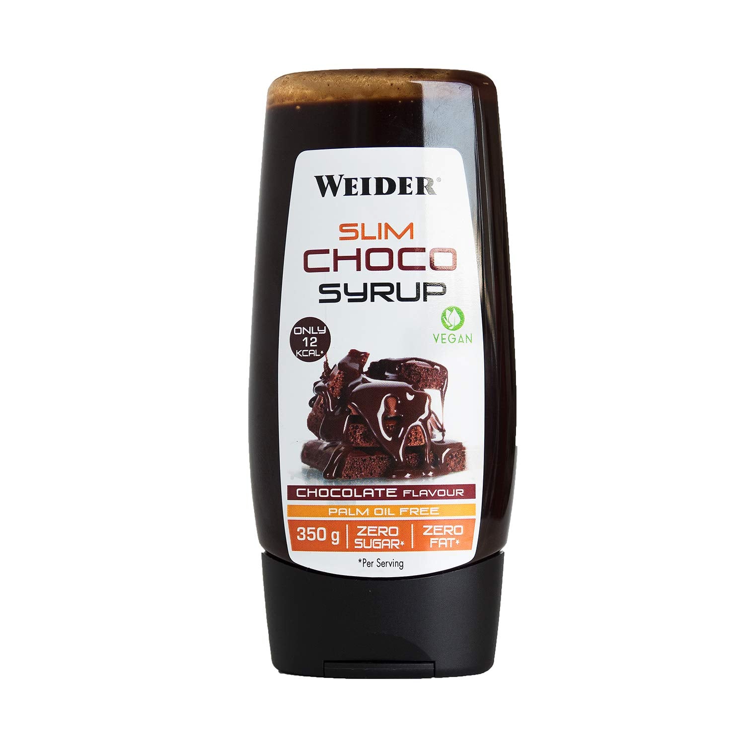 Weider Victory Syrups Slim Choco - Zero Sugar, Zero Fat Chocolate Syrup | Vegan | 12 kcal per Serving 1