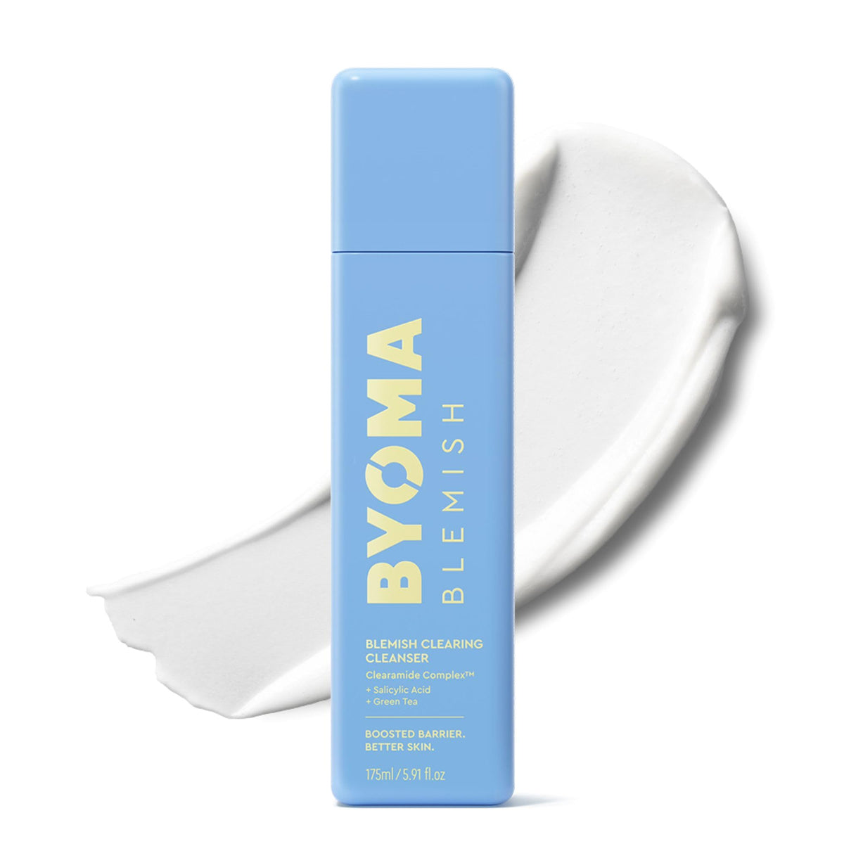 BYOMA Blemish Clearing Cleanser - Targets Blemish Cycle, Soothes & Hydrates | 175ml