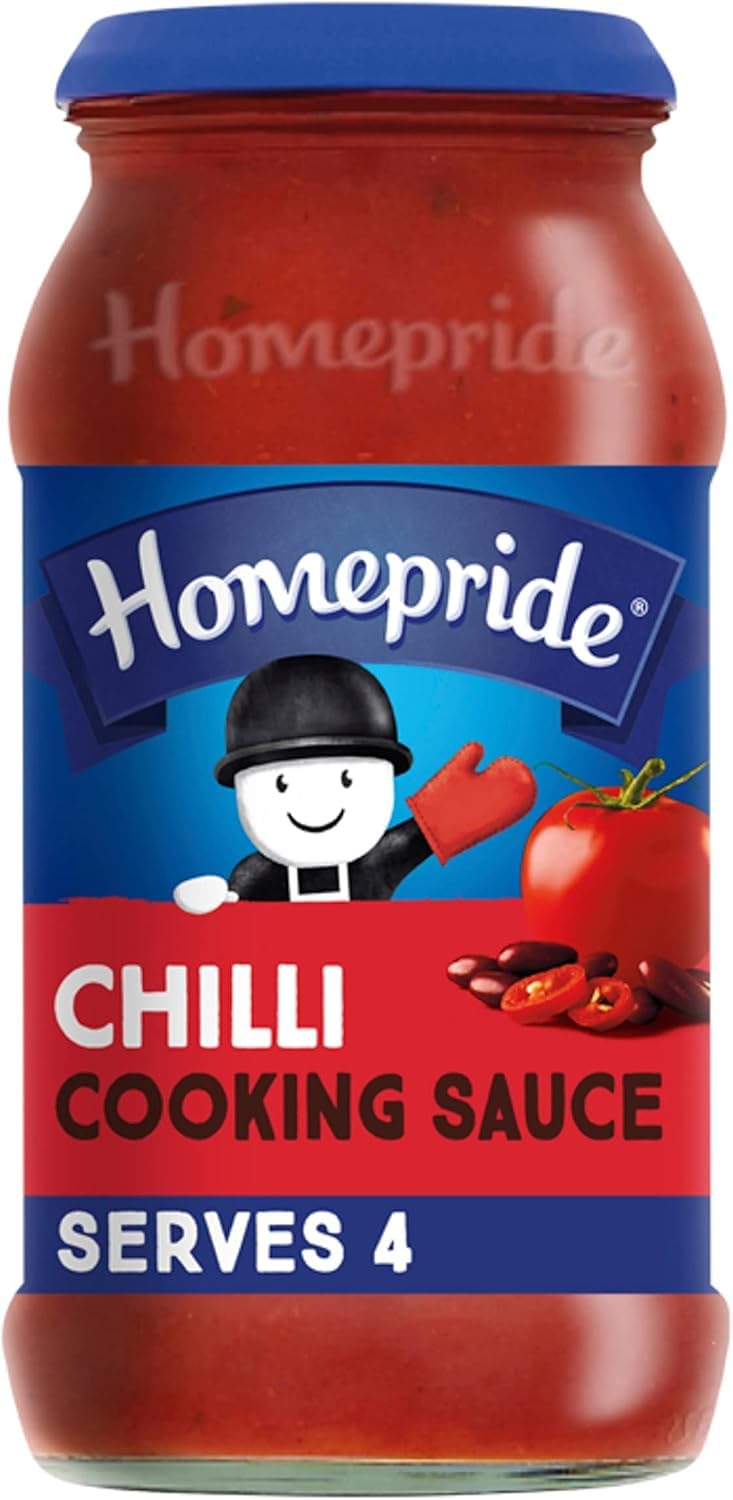 Homepride Chilli Cooking Sauce - Versatile Savoury Base | 485g Jar 1
