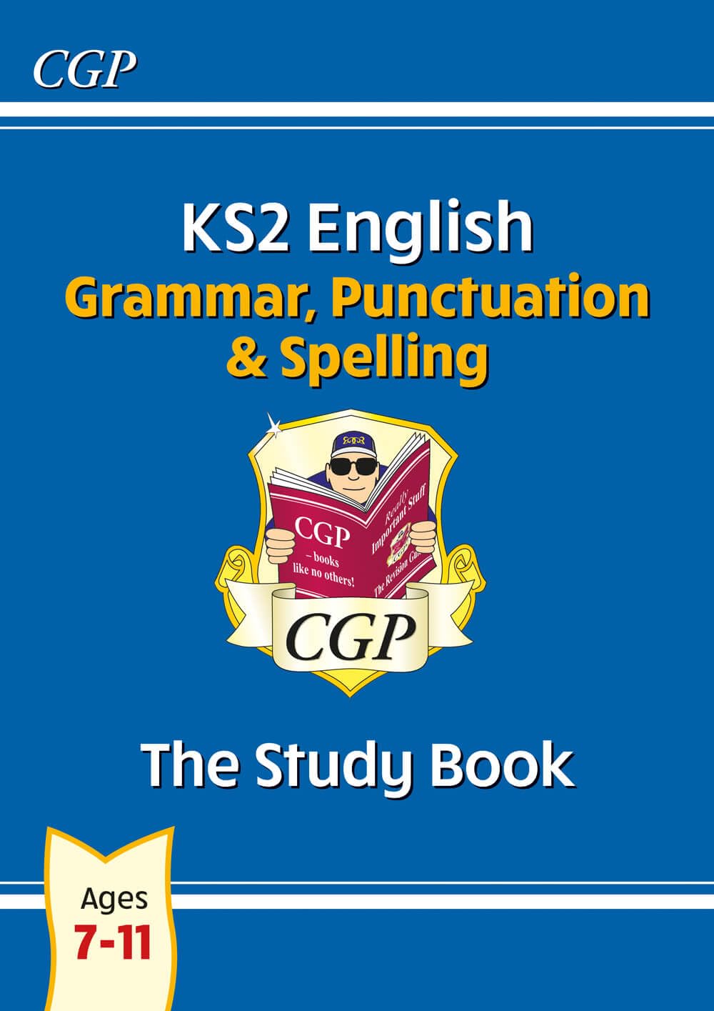 CGP New KS2 English Study Book - Grammar, Punctuation & Spelling for Ages 7-11 | Paperback 1