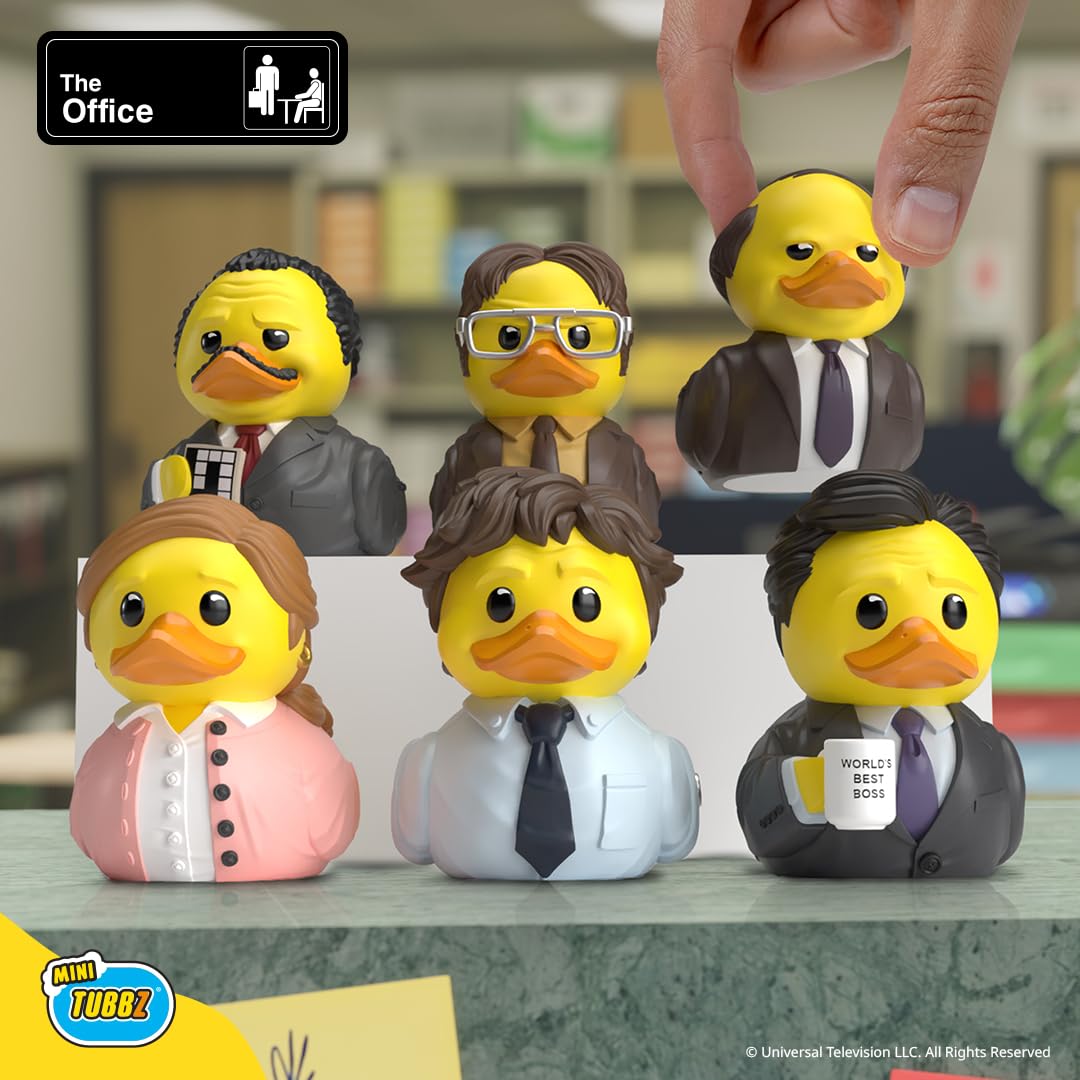 TUBBZ Mini: The Office - Kevin Malone Cosplaying Rubber Duck Vinyl Figure
