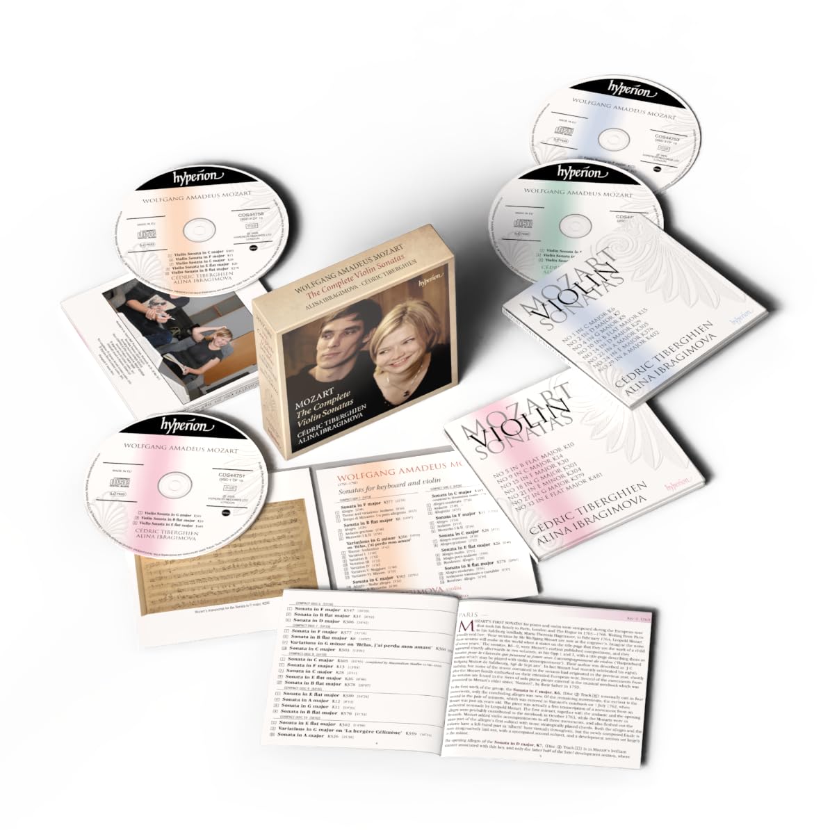 Wolfgang Amadeus Mozart - The Complete Violin Sonatas [Box Set] 1