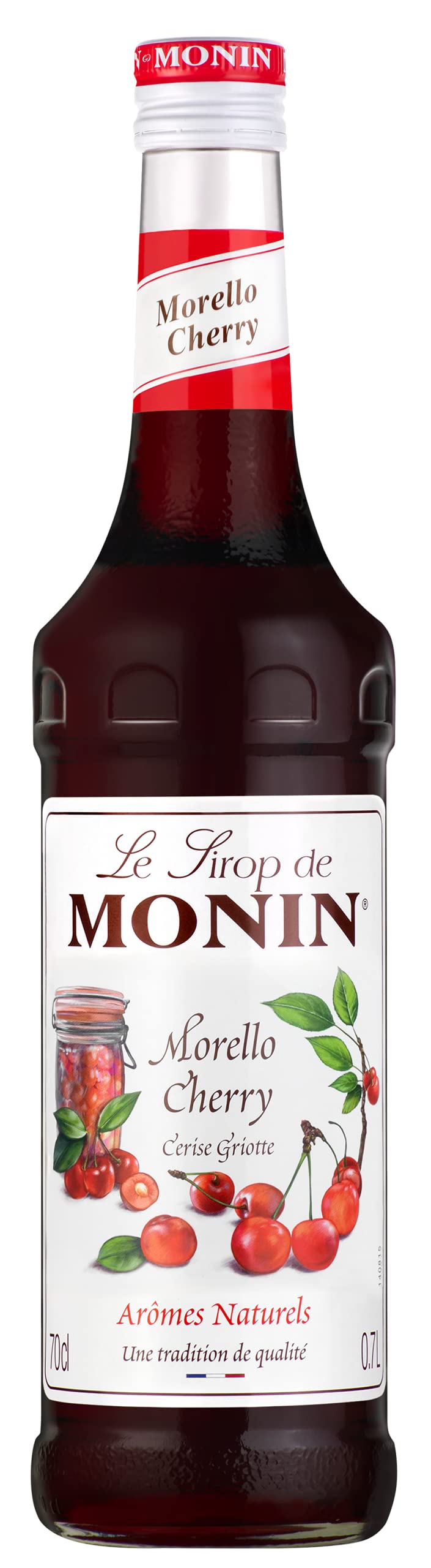 Monin Premium Morello Cherry Syrup - 700ml | Vegan-Friendly | Natural Flavourings 1