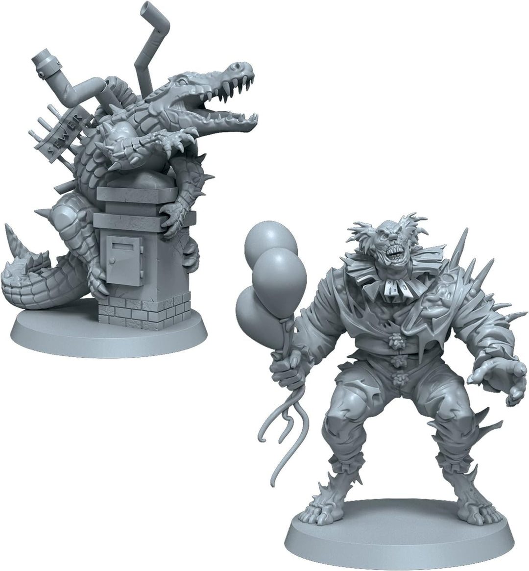 CMON Zombicide 2nd Edition Urban Legends Abomination Pack – 4 Detailed Miniatures