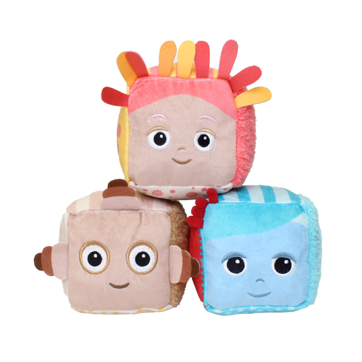In the Night Garden Comfort Cubes - Sensory Toys for Babies | 3 Pack | 9cm Cubes