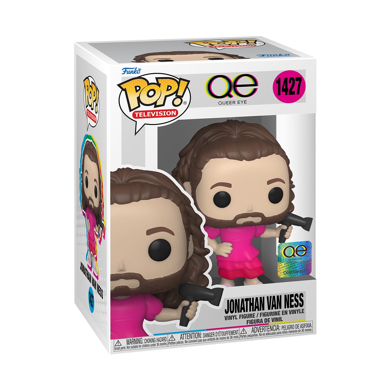 Funko Pop! TV: Queer Eye - Jonathan Van Ness Vinyl Figure (70714) 9