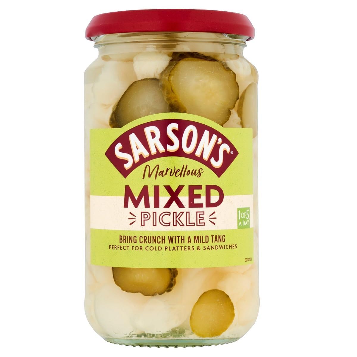 Sarson's Silverskin Onions in Vinegar - Tangy Pickled Vegetables | 460g Jar 3