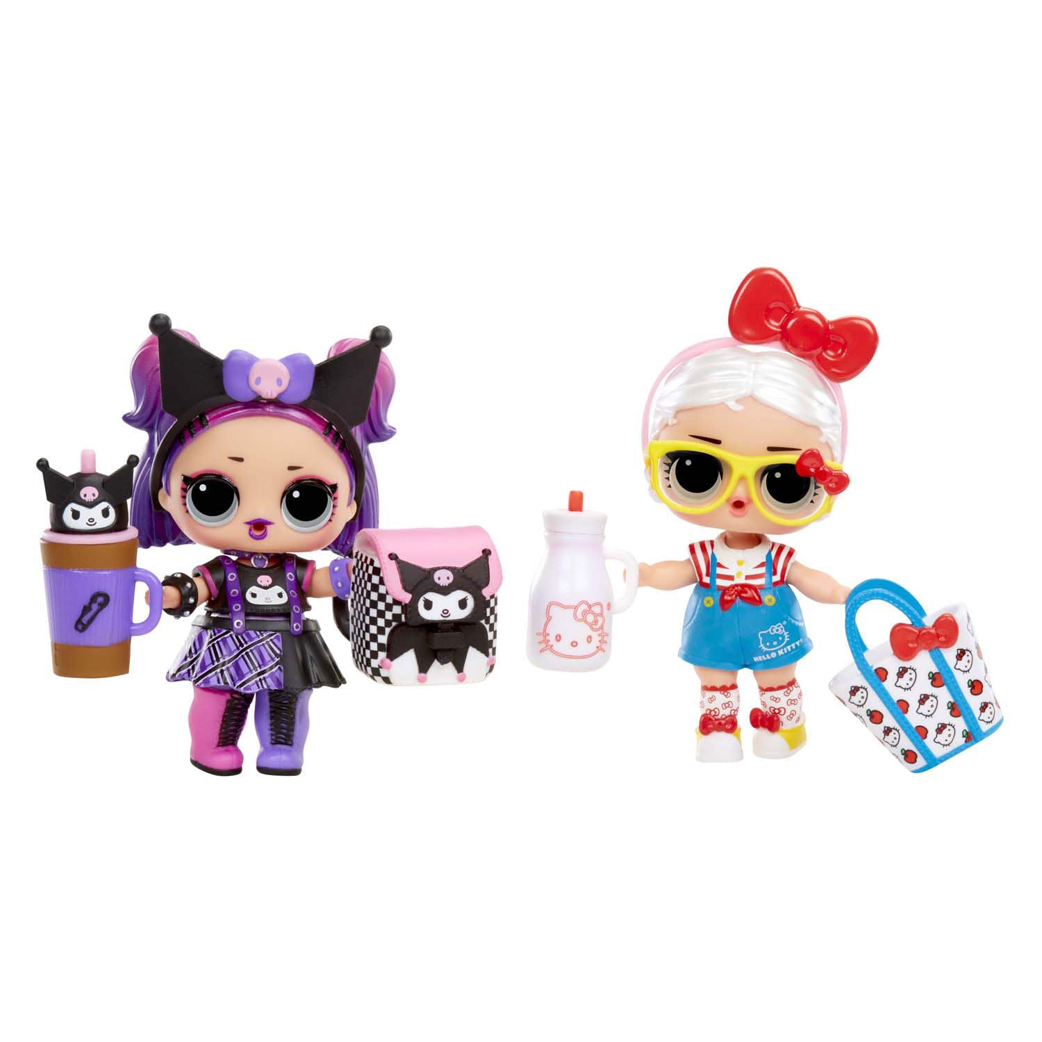 L.O.L. Surprise! Loves Hello Kitty and Friends Tots - 1 Doll with Fashions & Accessories, 8-Piece Playset 2