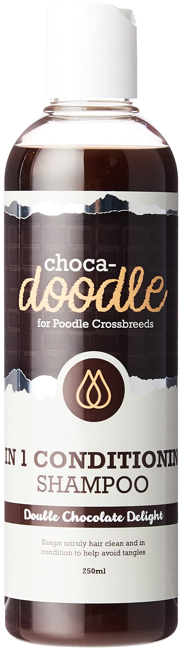 Choca-Doodle 2 in 1 Conditioning Shampoo - Cleans & Conditions Poodle Crossbreeds | 250ml
