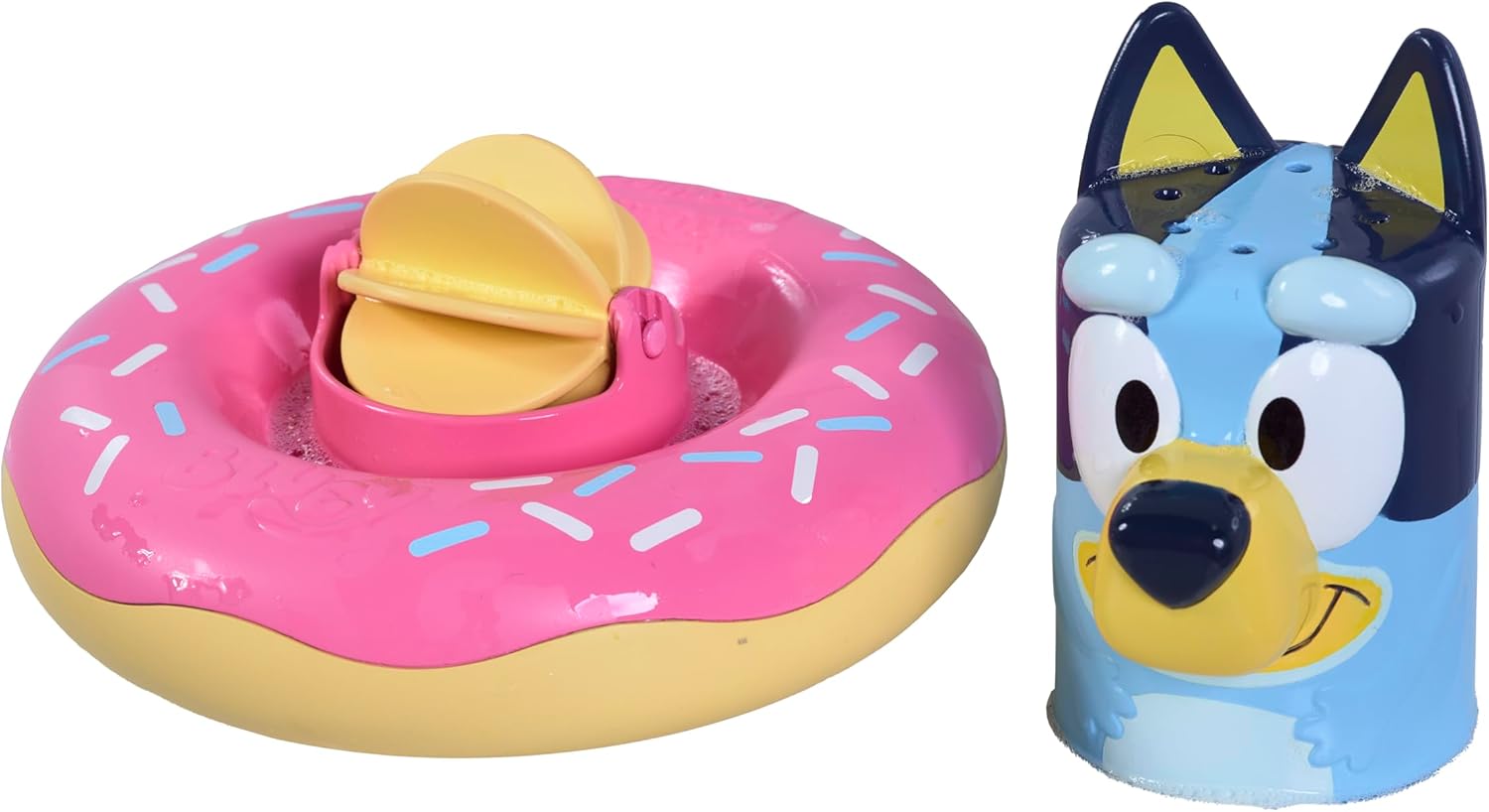 TOMY Toomies Bluey Splash and Float Bath Toy - Pourer Cup with Water Wheel for 18 Months+ 2