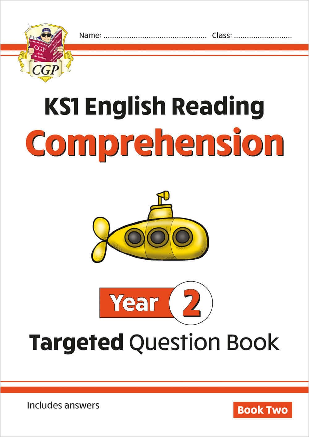 CGP Books New KS1 English Targeted Question Book: Year 2 Comprehension - Book 2 | Ages 6-7 | Paperback 1